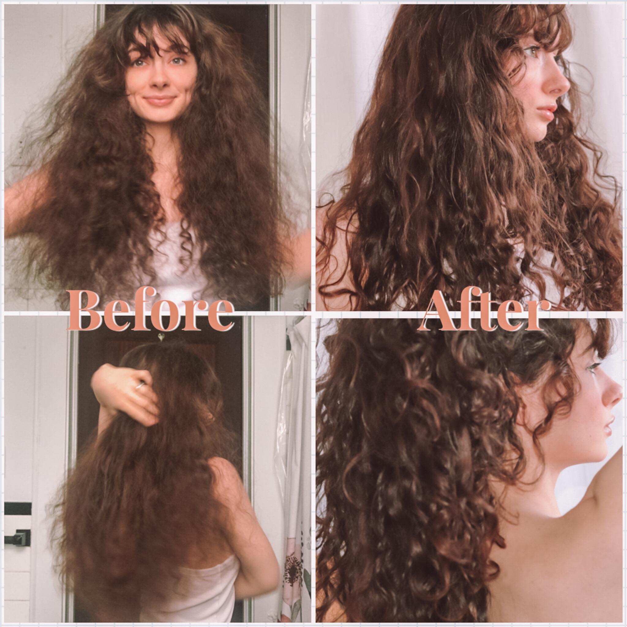 My double unicorn haircut was a moderate success! Got a bit worried