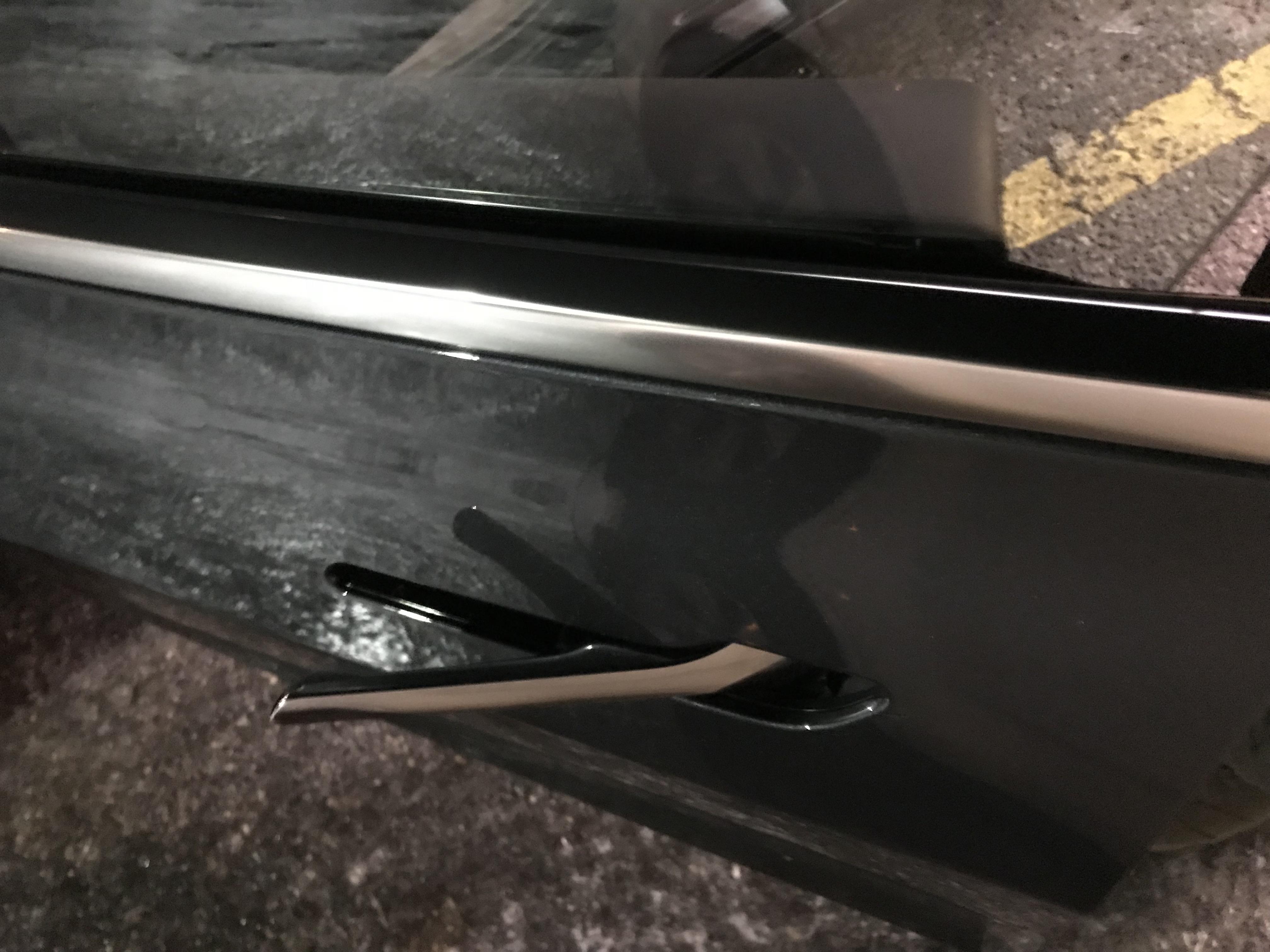 Model 3 door handles frozen over night after a car wash during the day