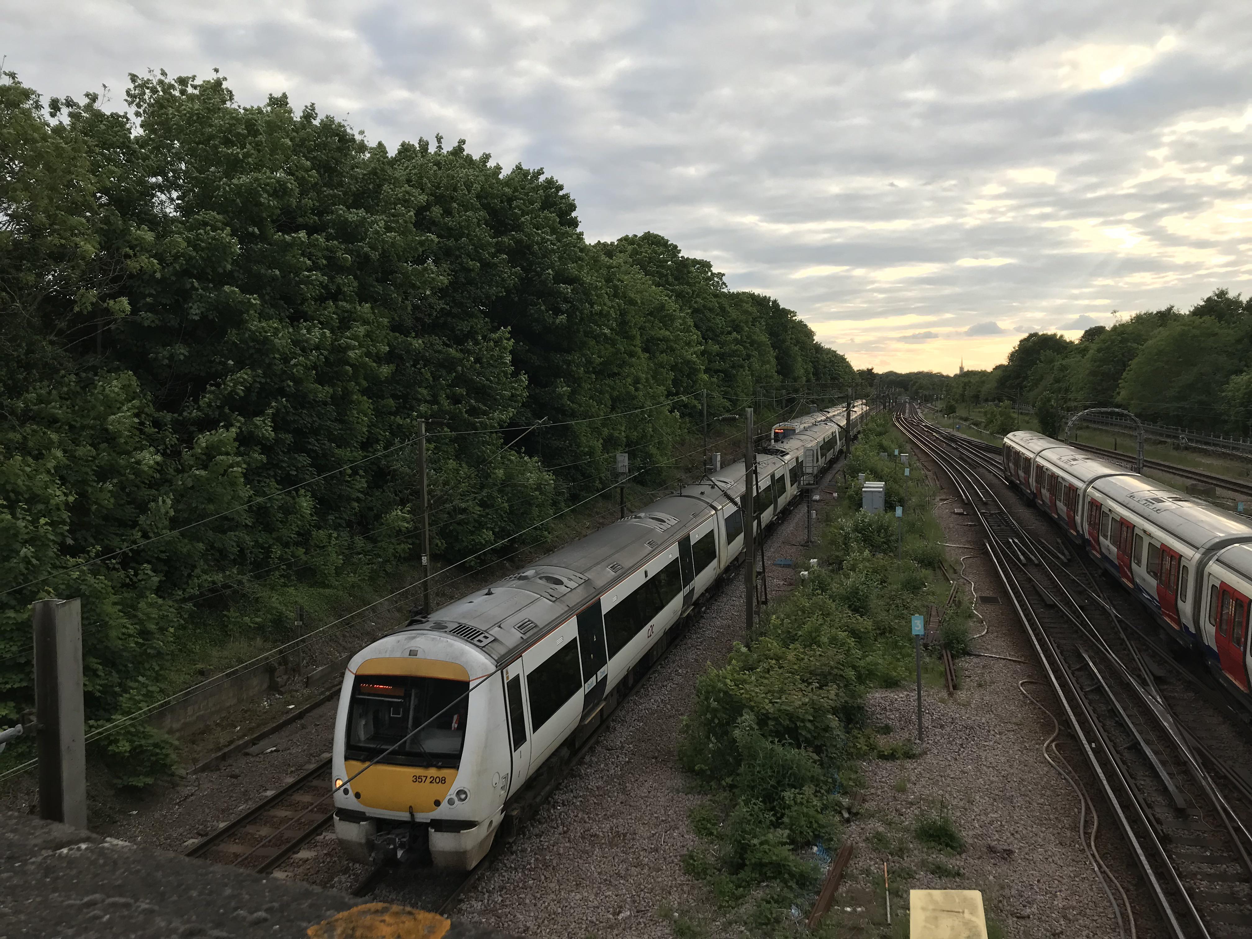 British Rail Class 357 208 (357/2, Unit Number 357208) Bombardier