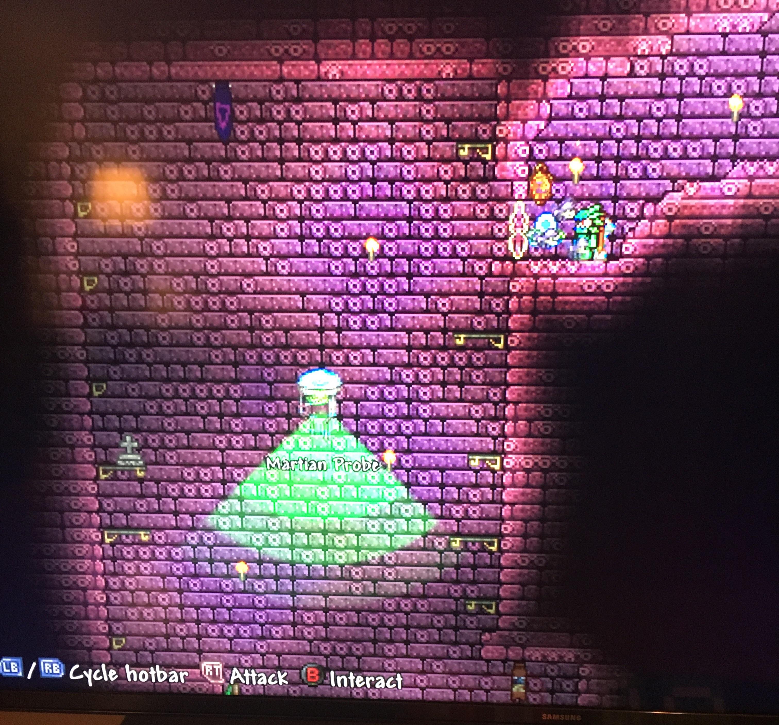 Sorry for bad picture quality but do Martian probes usually spawn in