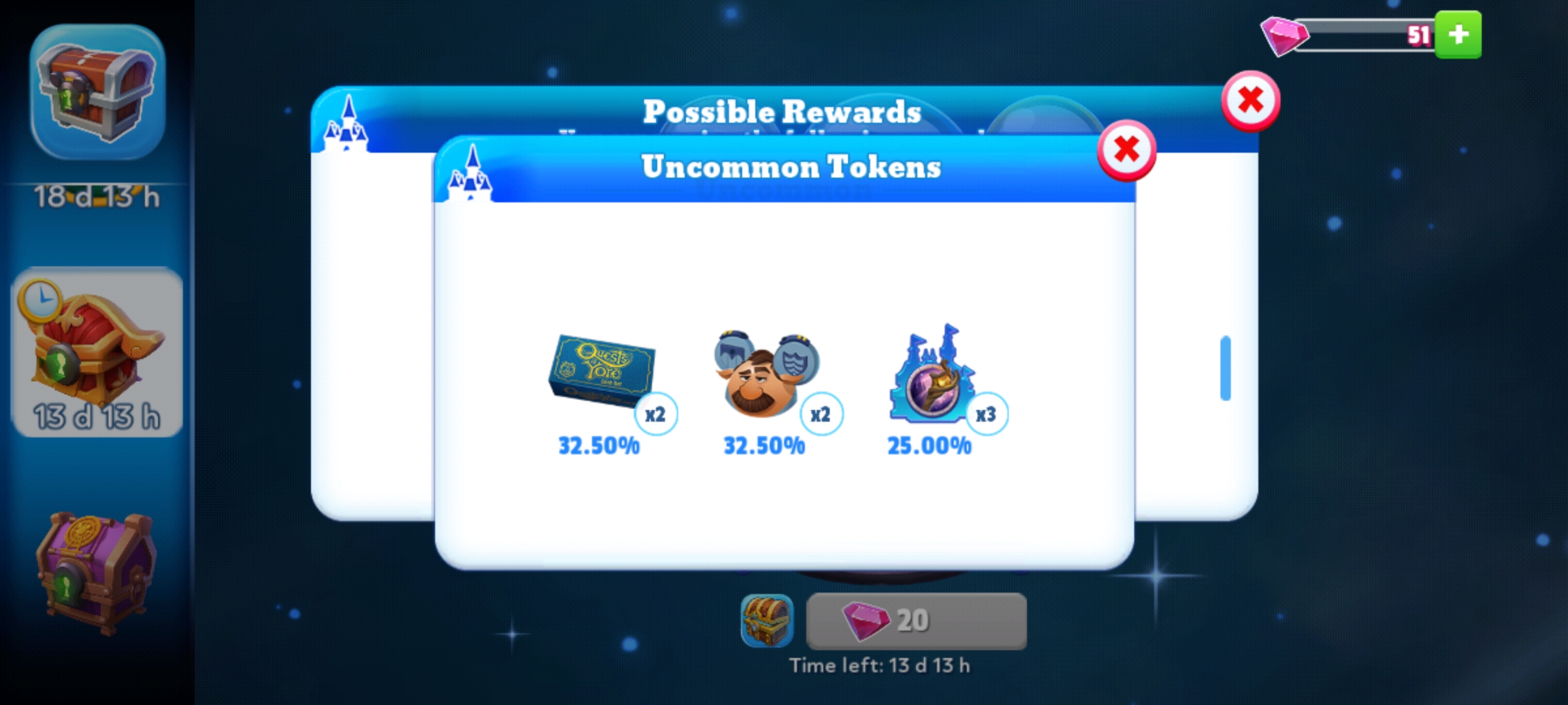 Not sure if this has been noticed but in ruby chests you can get ians