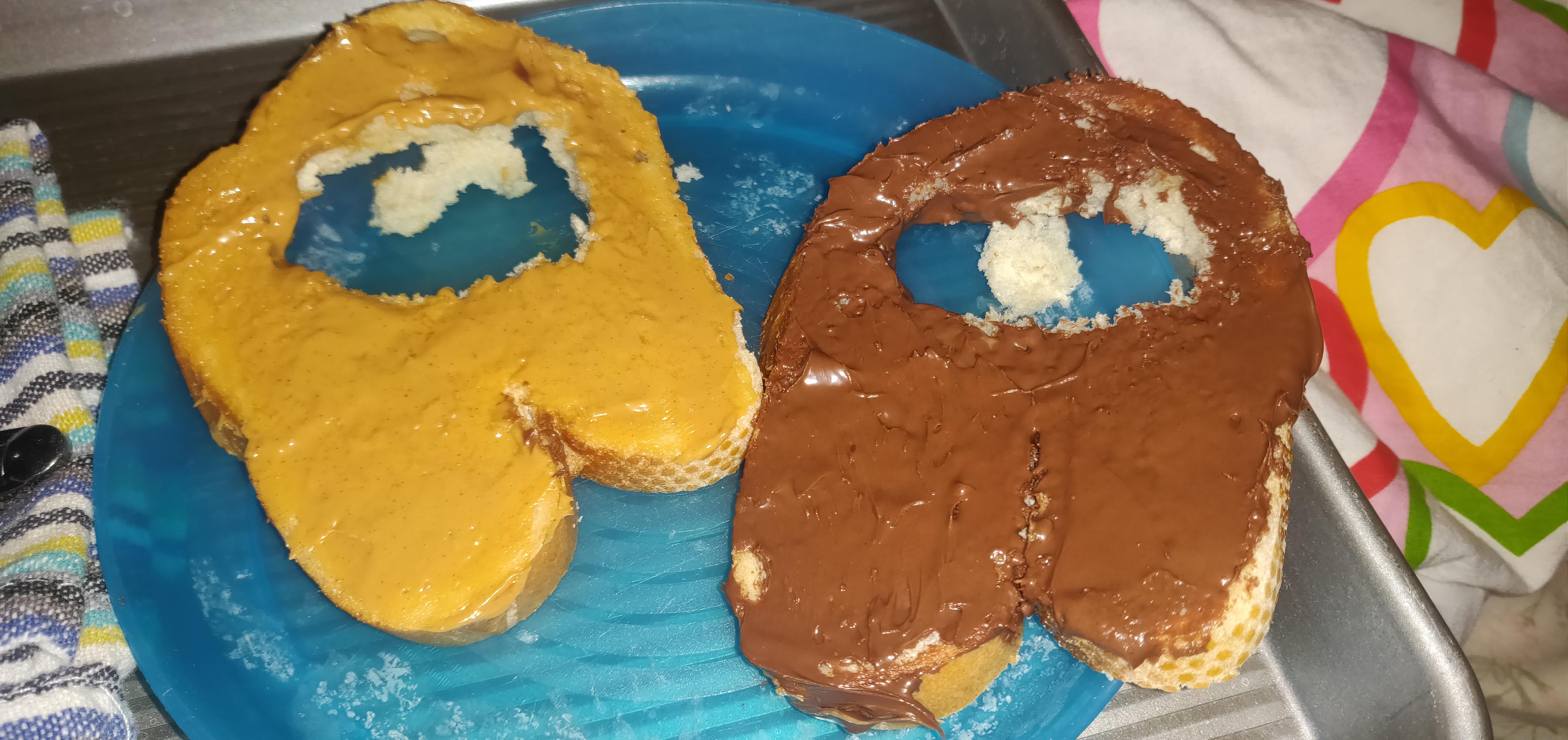 Saiyan Gamer My 10 year old made me "Among Us" toast for me for my