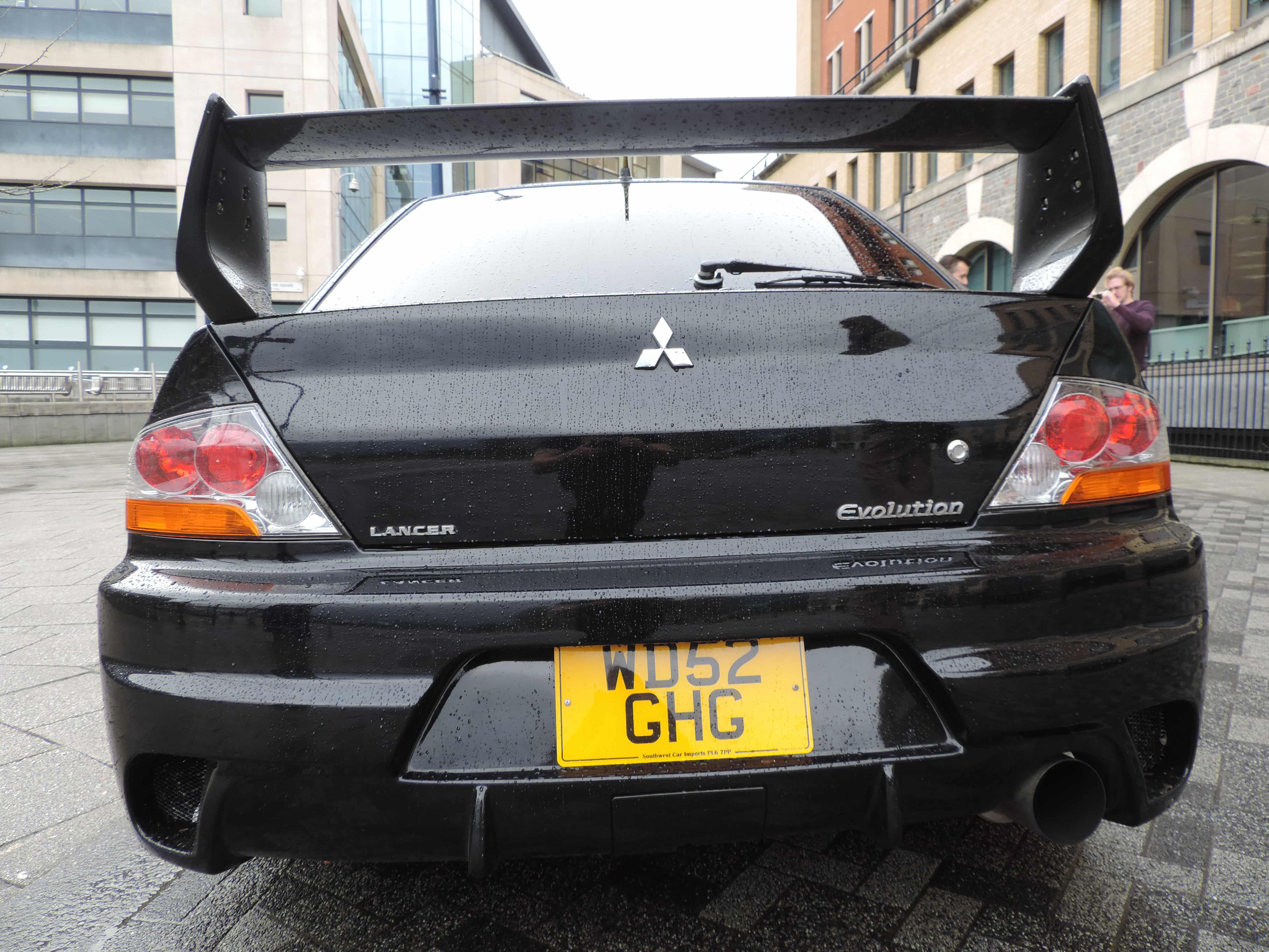 Evo 8 GSR Import rear bumper trivia! /u/zenryoku_evo Any ideas what it