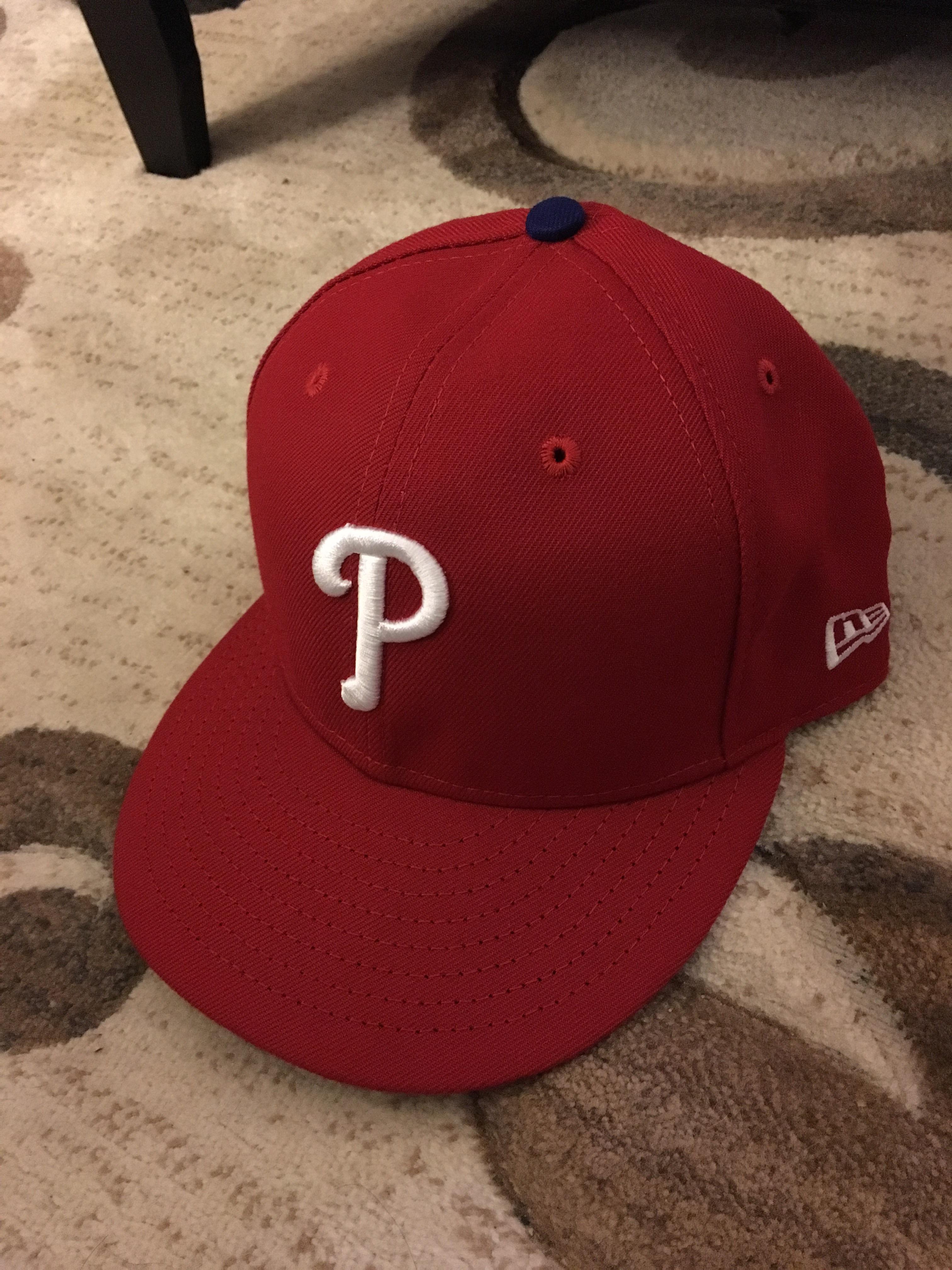 Waited 2 Years for the Phillies Authentic with the “embroidered” New