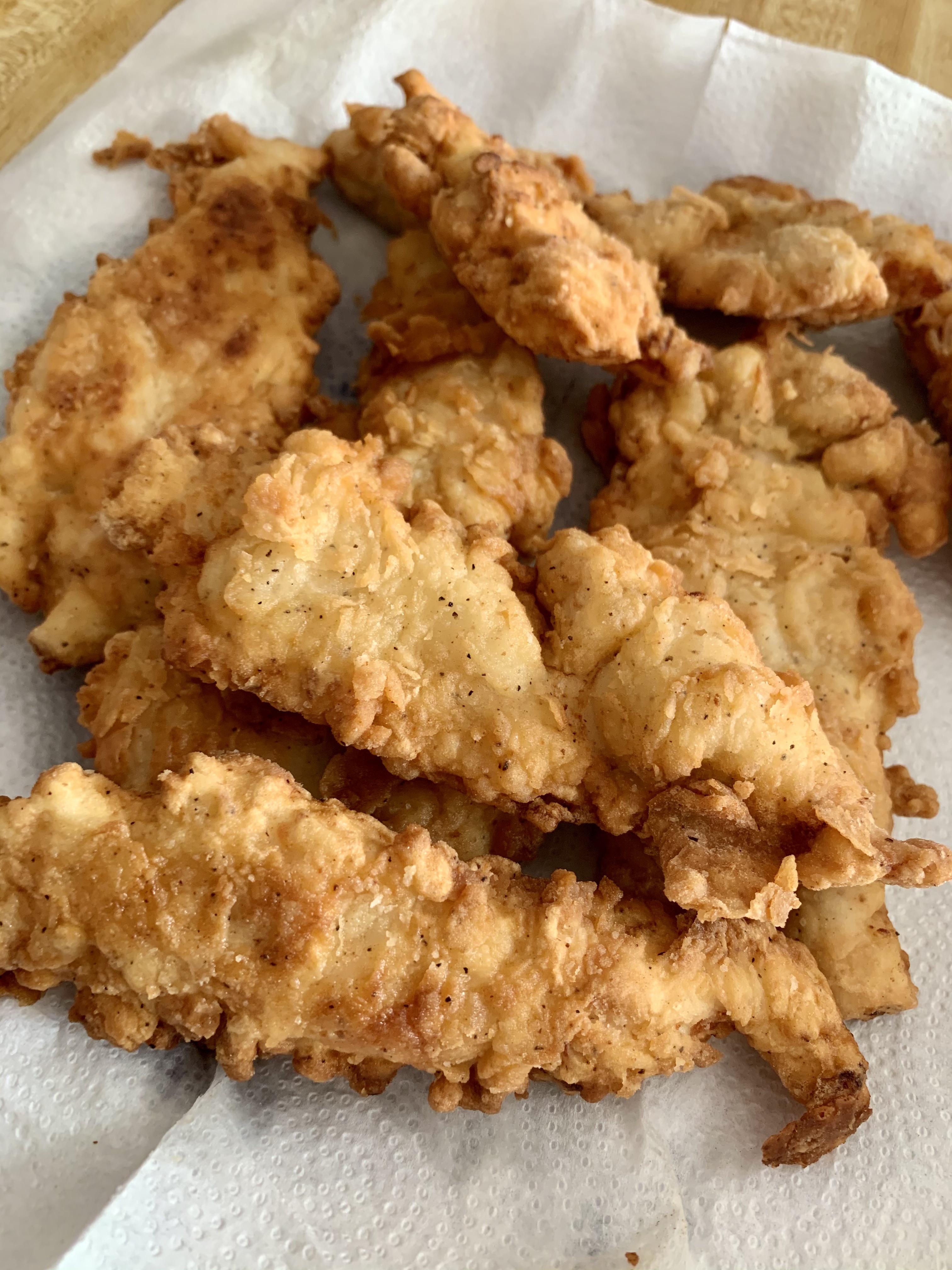 [homemade] fried chicken tenders r/food