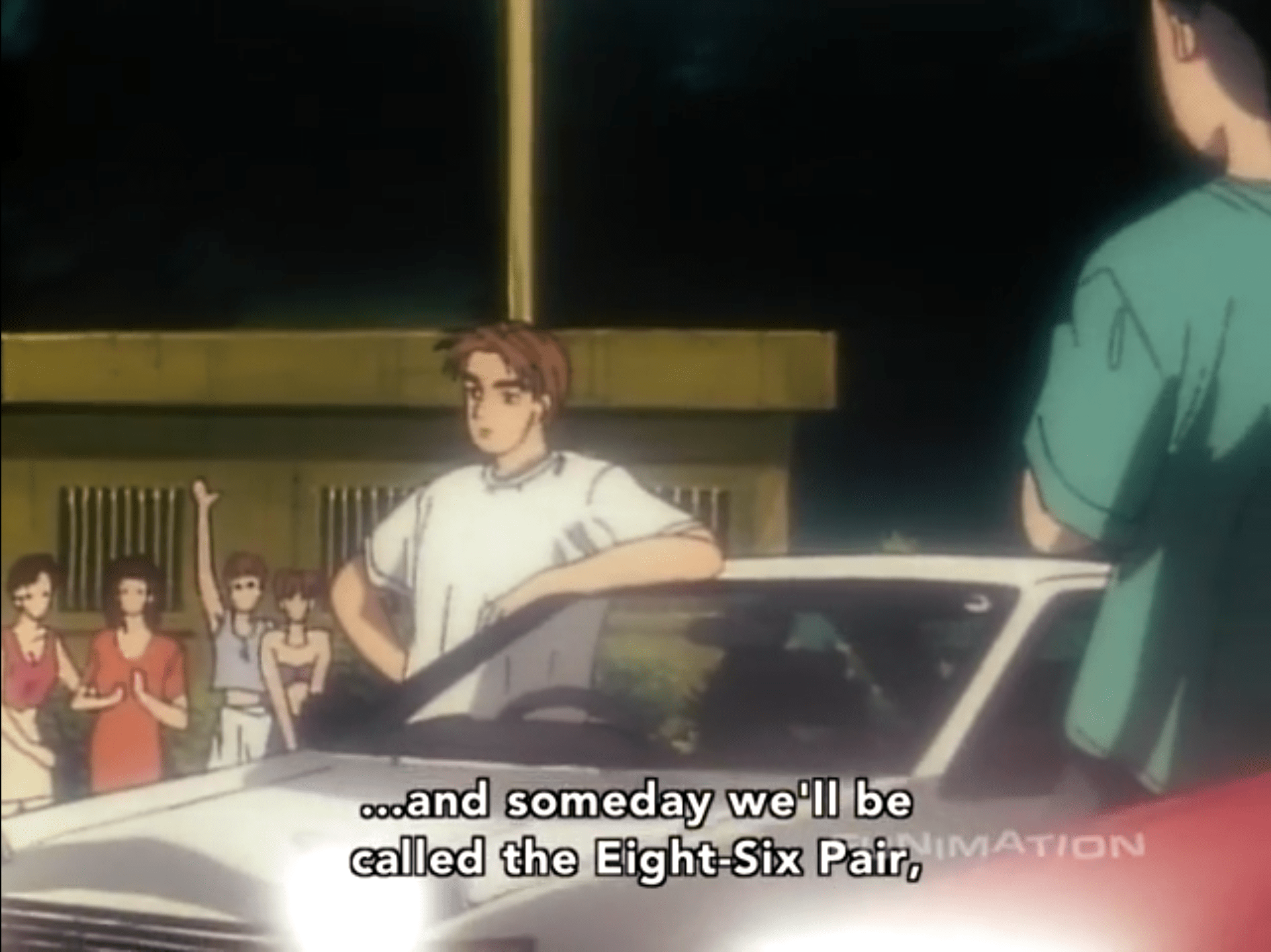 This ironic quote from Initial D ft86