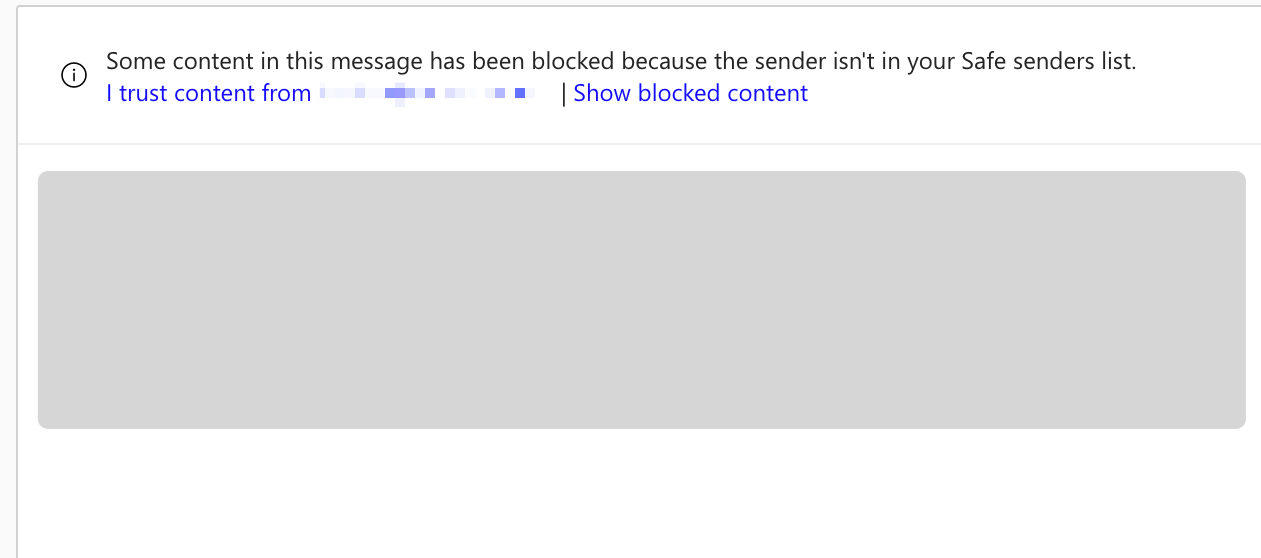 Outlook  Is there a reason to why it needs to add my own email
