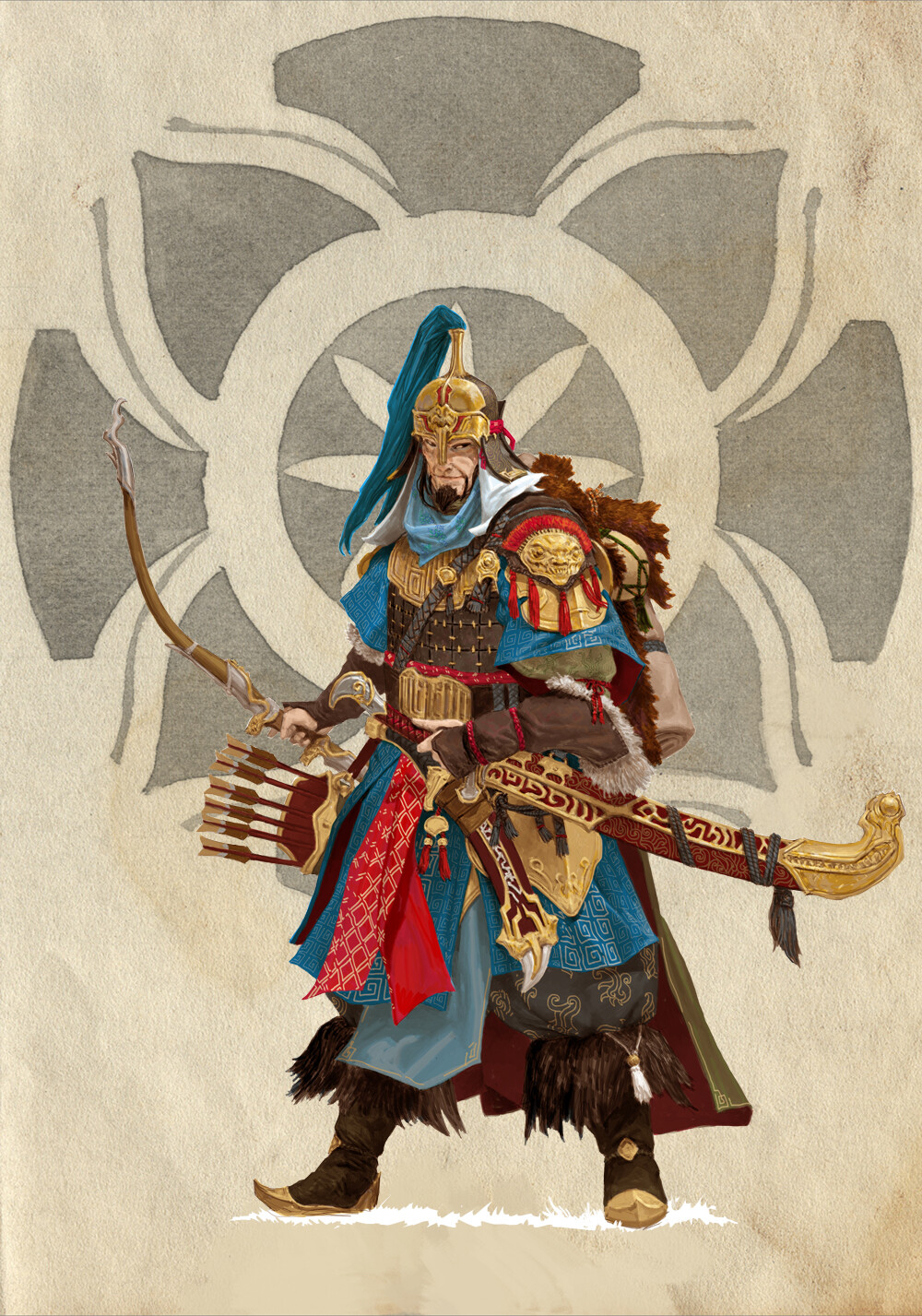 Rising Sun concept art by Adrian Smith r/ImaginaryArchers