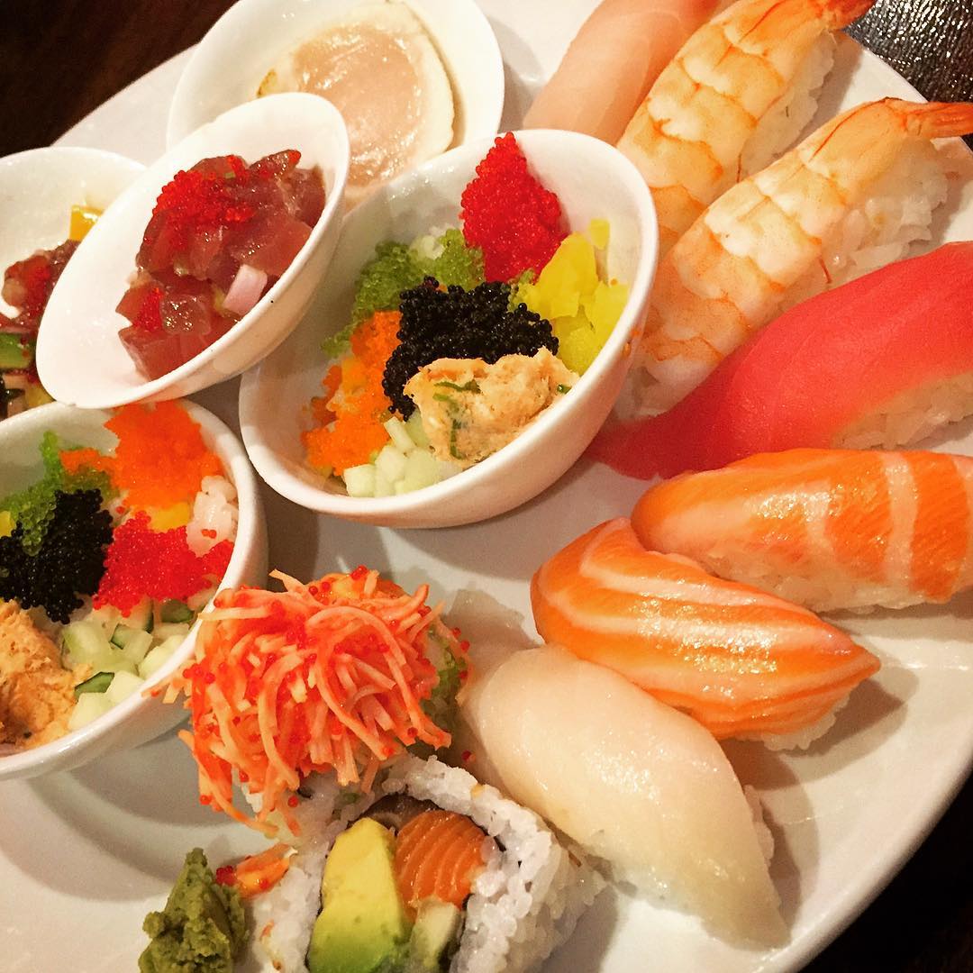 Course one of dinner last night r/sushi