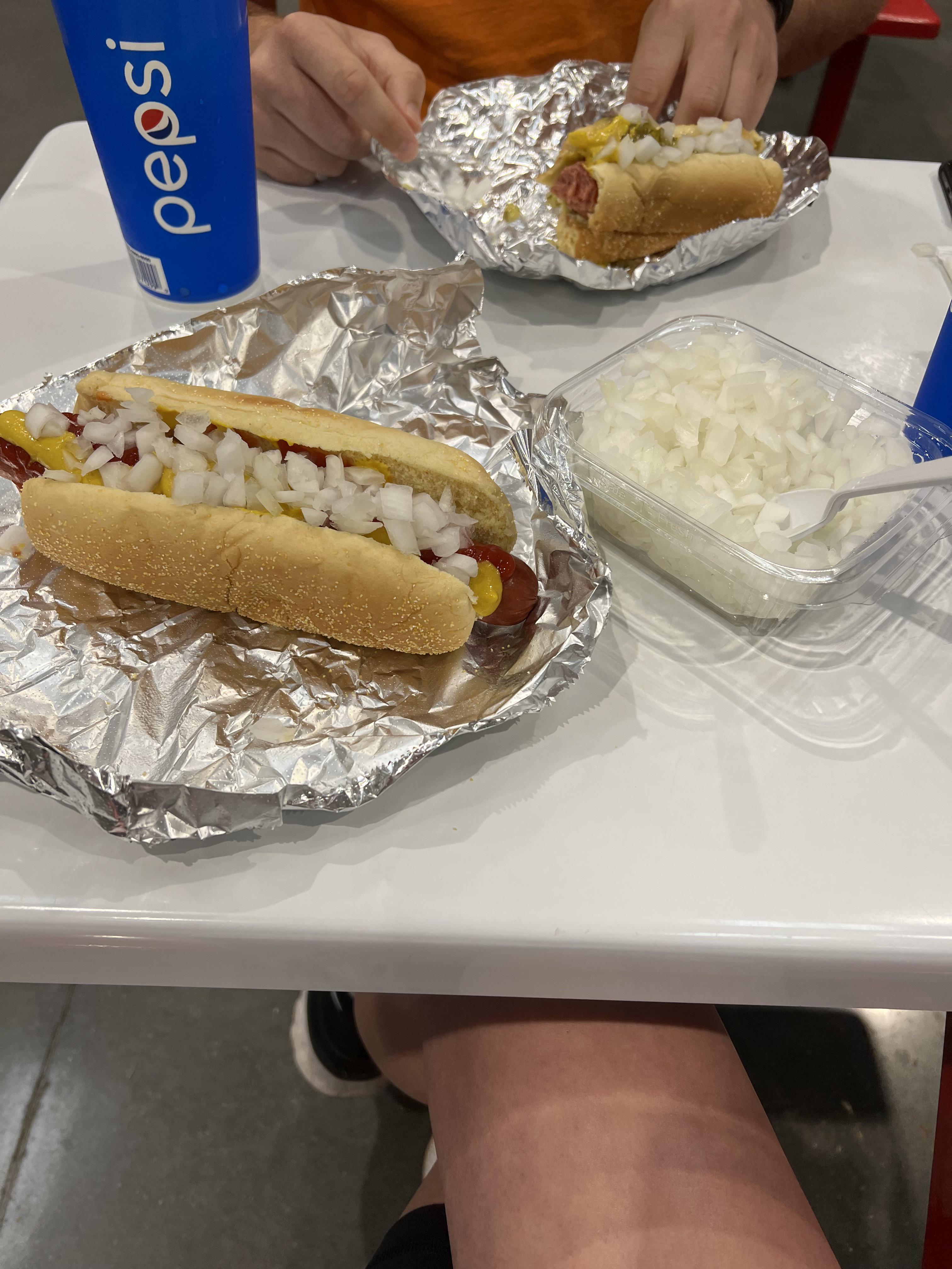 Got tired of waiting for Costco to bring the onions back so we brought