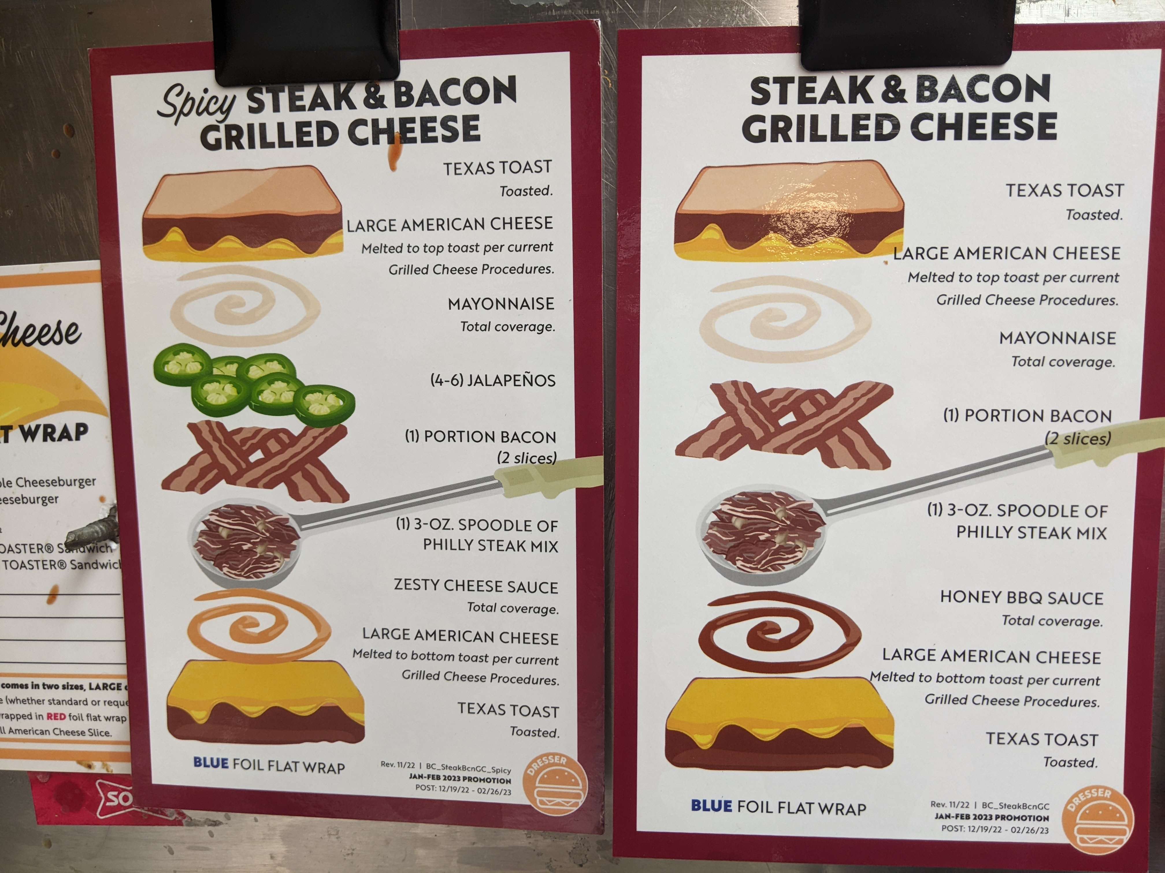 The Current new LTOs Steak & Bacon Grilled Cheese. r/SonicDriveIn