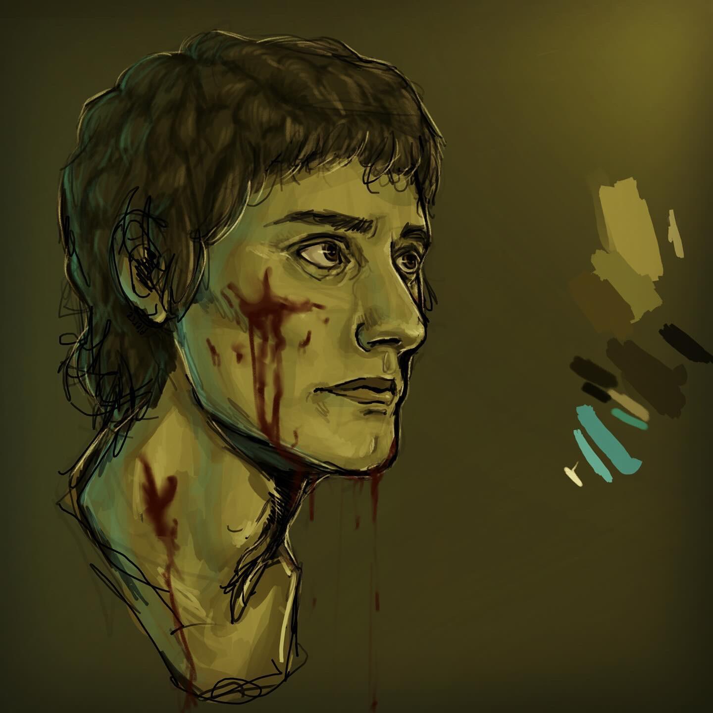 I made a drawing of the ice truck killer! ) (Brian moser) r/Dexter