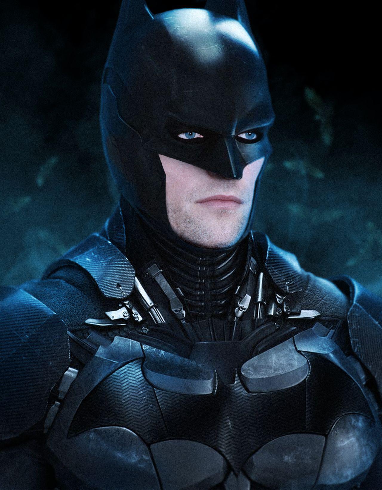 FANMADE Robert Pattinson as Batman with cowl by r/DC