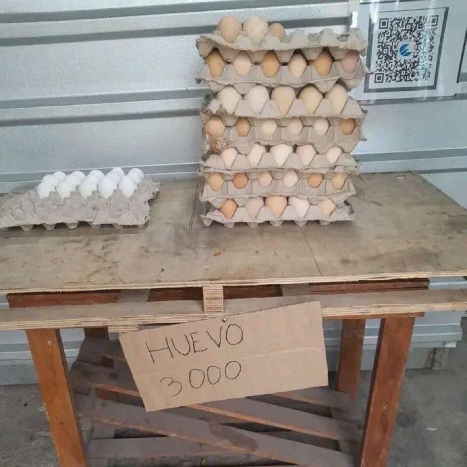 As of March 1, 2024, Cuba’s minimum wage is CUP 2100, or 21 eggs a
