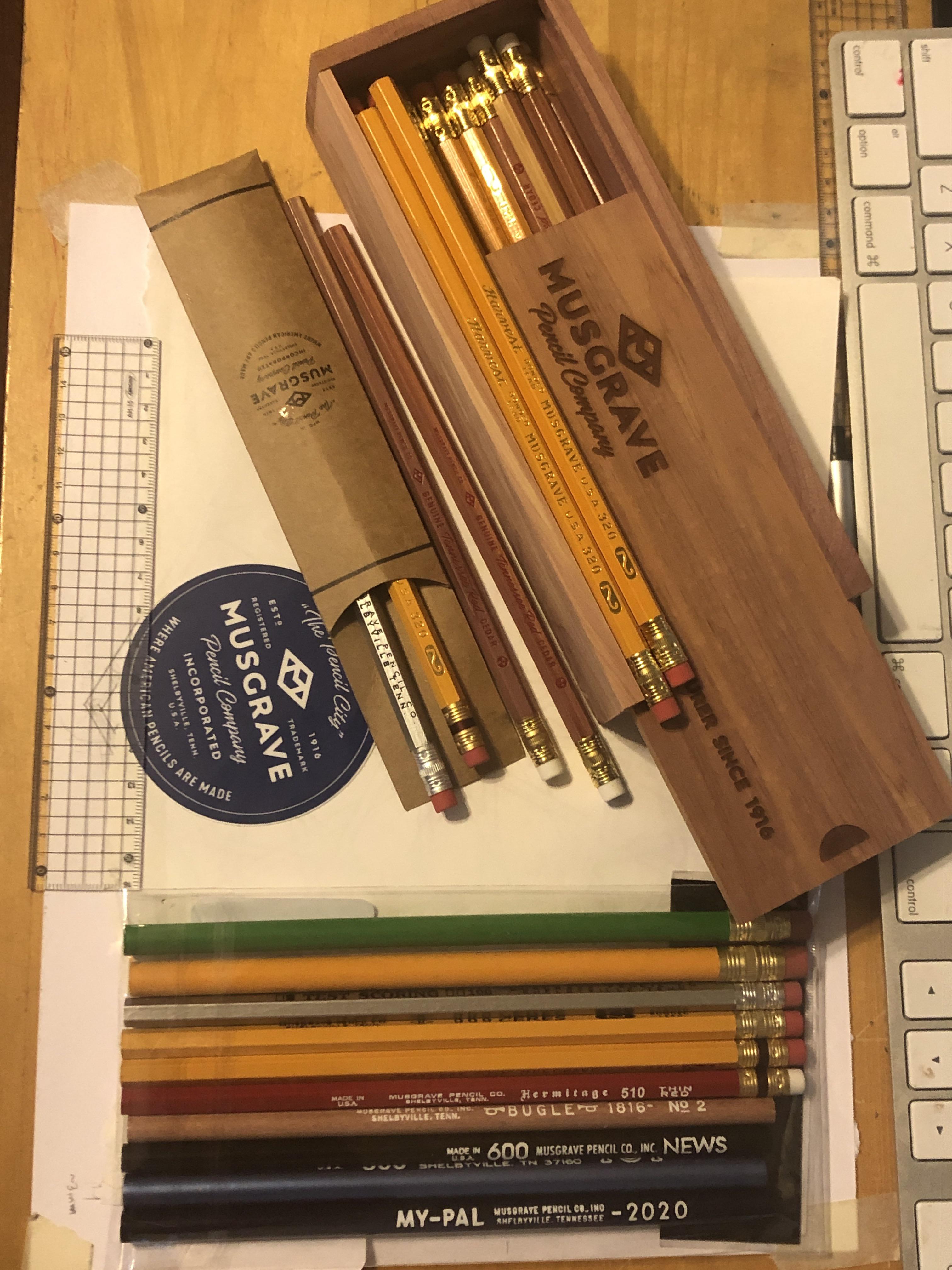 My first Musgrave order. r/pencils