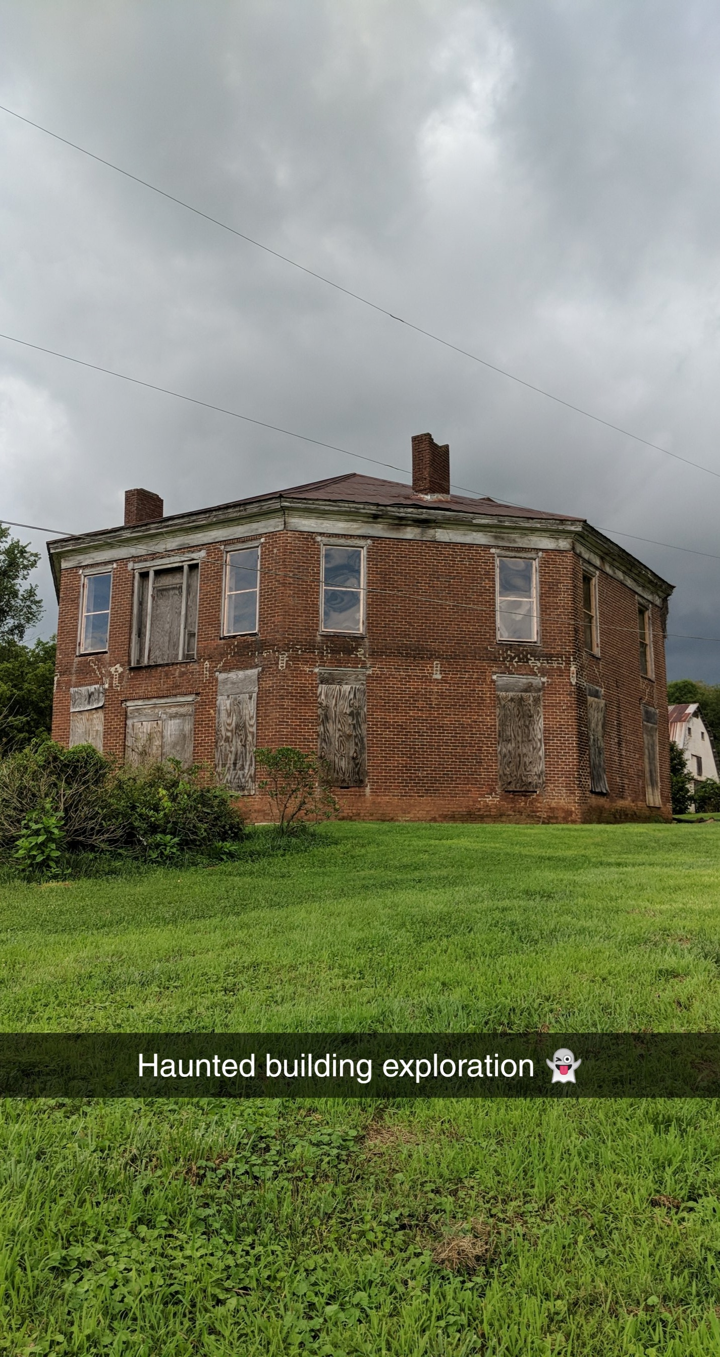 Octagon House in Marion, VA "The Dark Room" r/abandoned