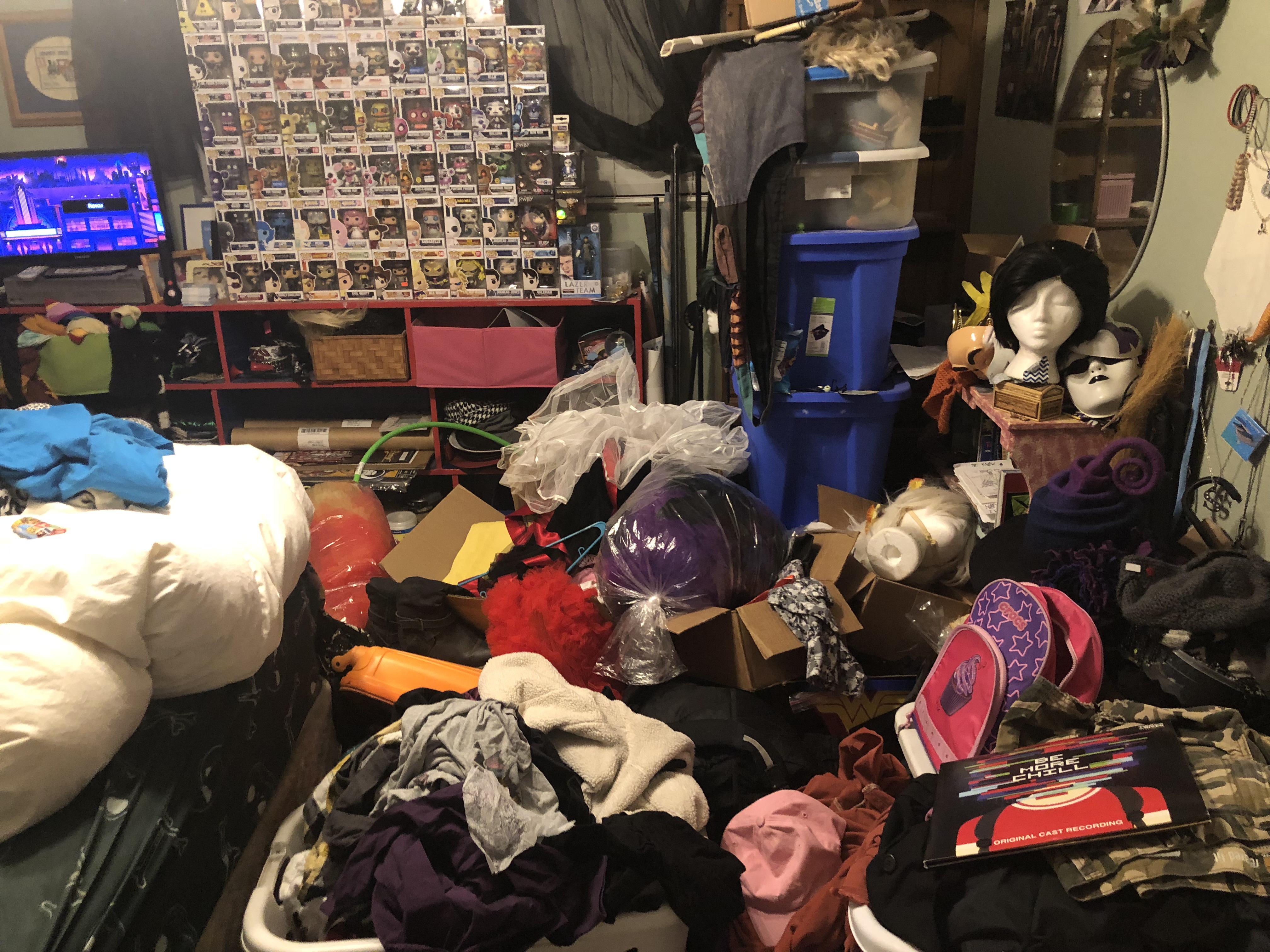 Last month my sister quit her job, and started staying out every night
