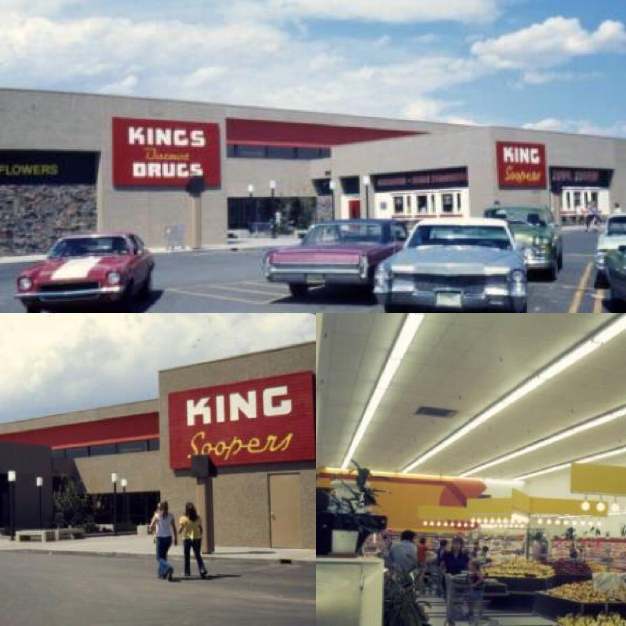 Photos of King Soopers grocery store at the intersection of Florida and