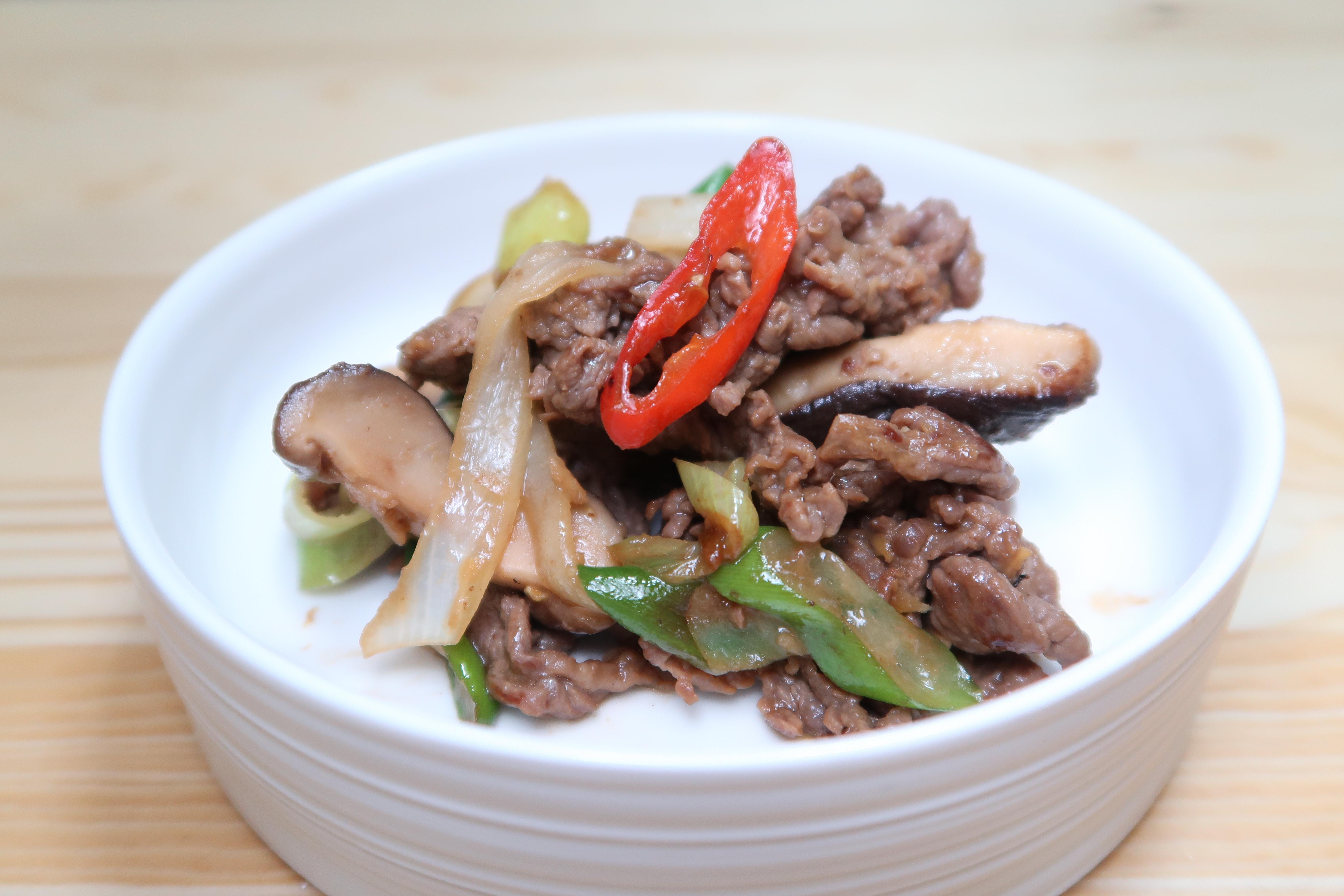 Korean Bulgogi BBQ w Shiitake Mushrooms [5472 × 3648] FoodPorn