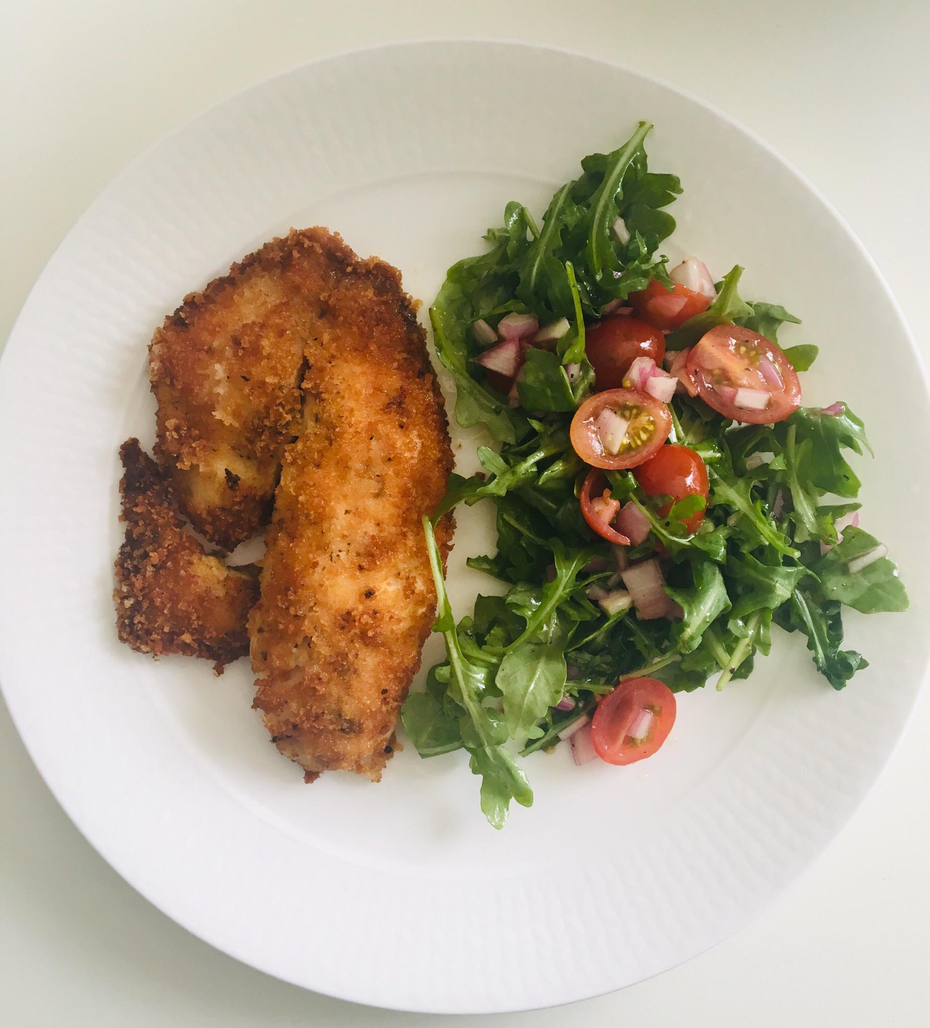 Tilapia Milanese ) r/HomeChef