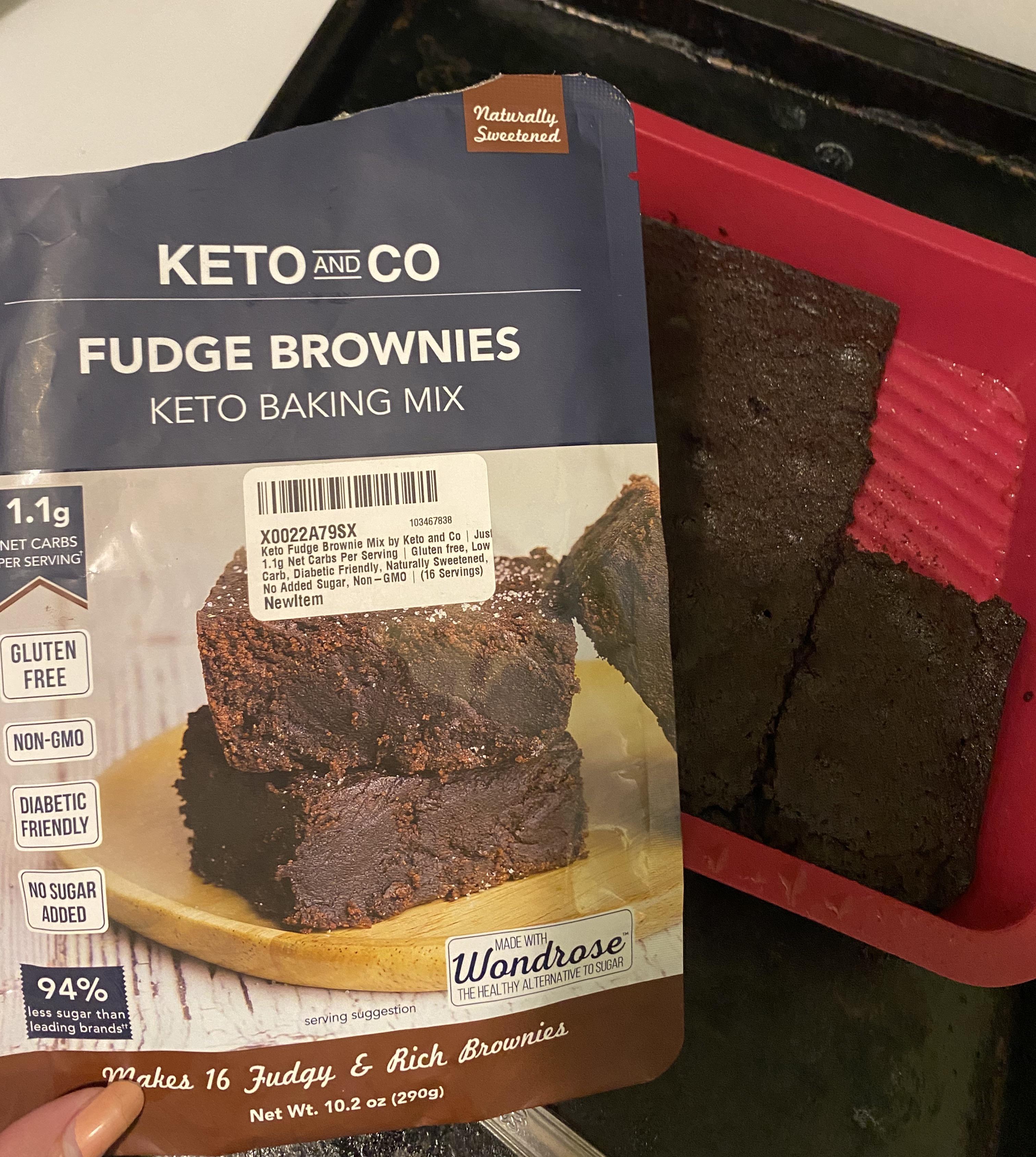 Keto & Co Brownie Mix glutenfree
