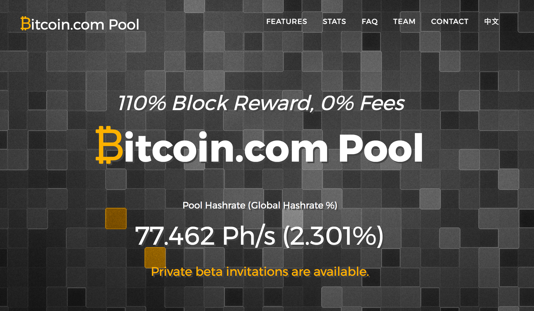 Pool 110 Block Reward, 0 Fees r/btc