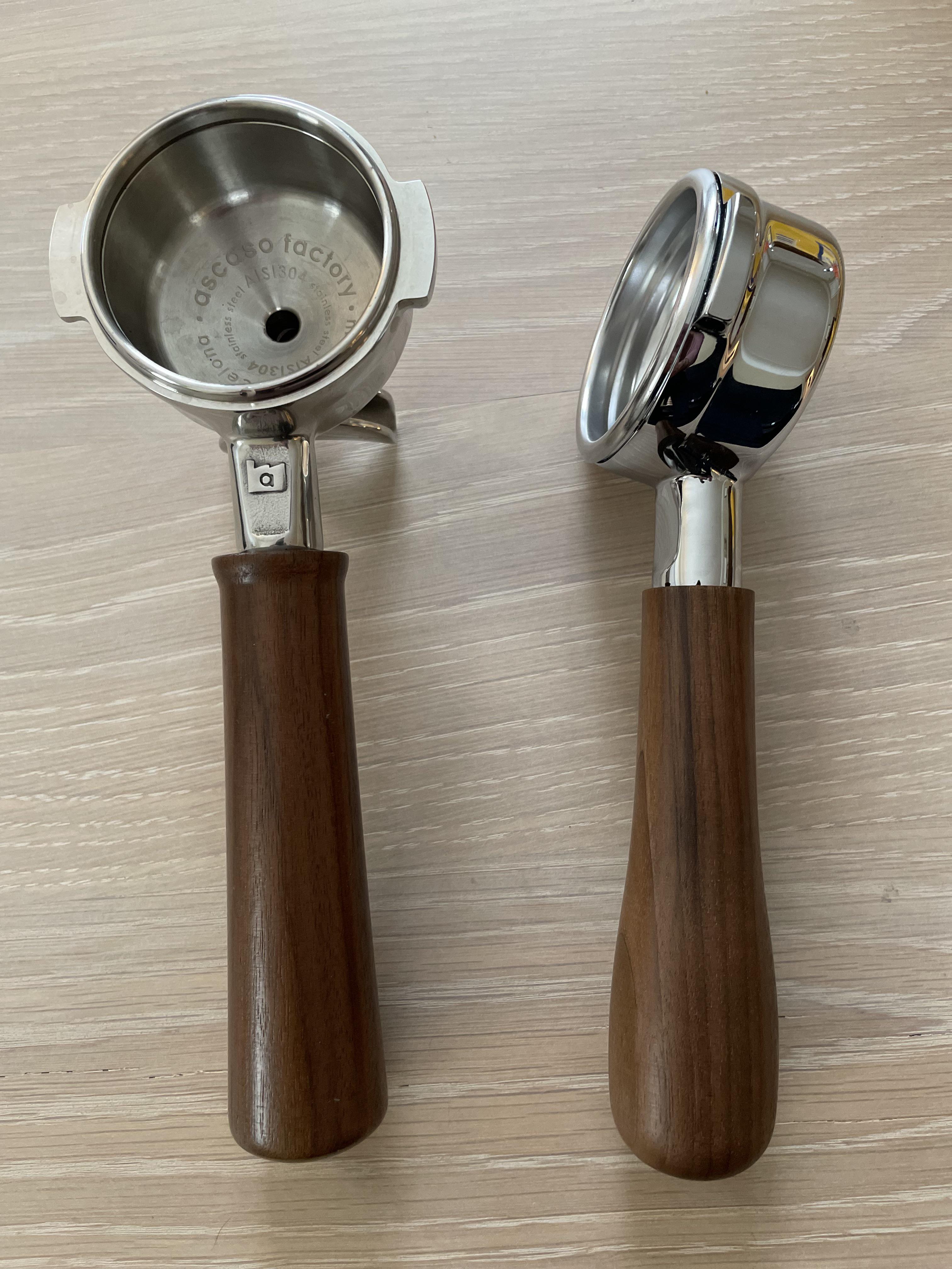 La Marzocco head with a Nuova Simonelli handle r/Ascaso