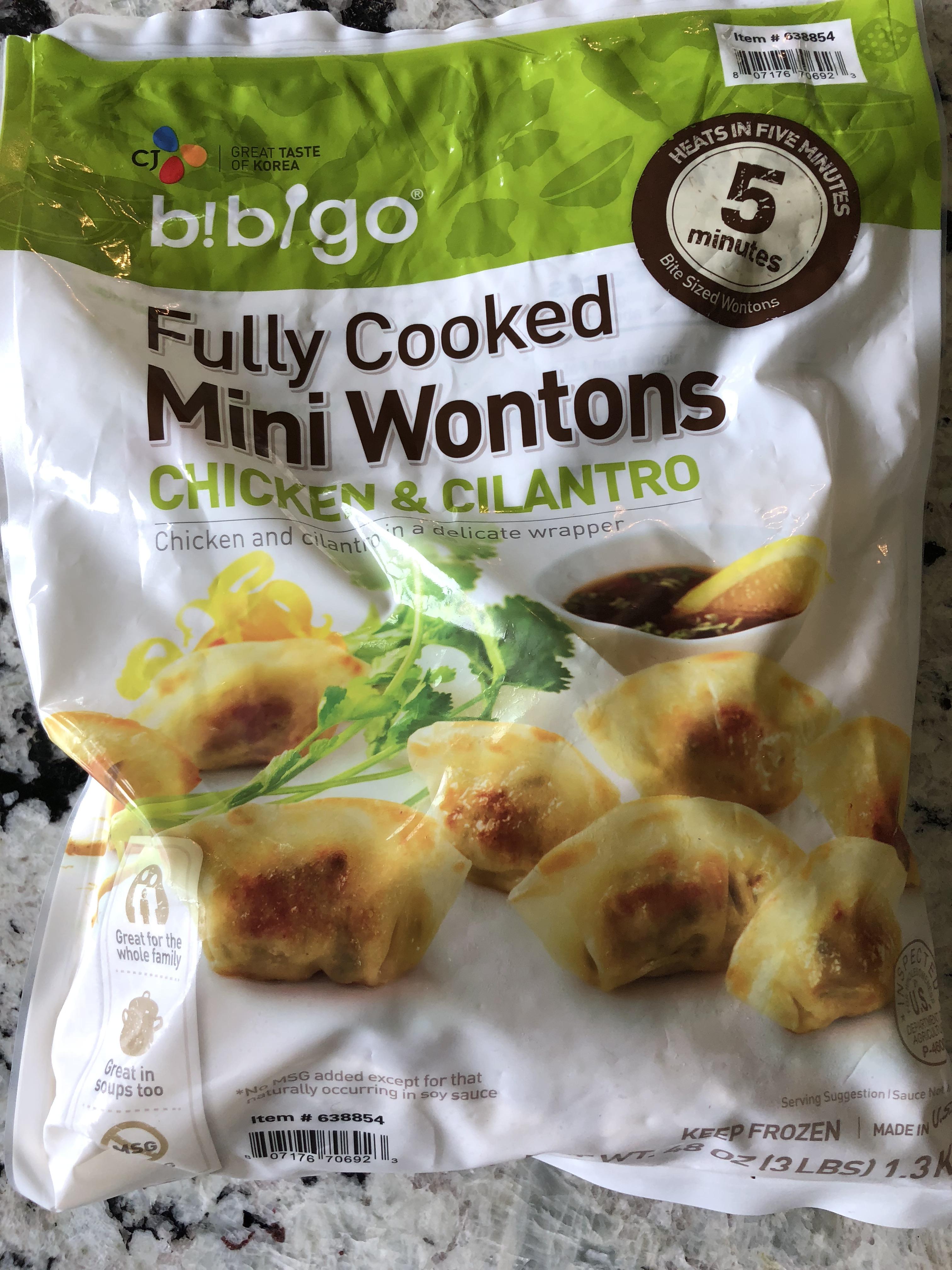 12 wontons for only 150 calories! Found them at Costco. r/1200isplenty