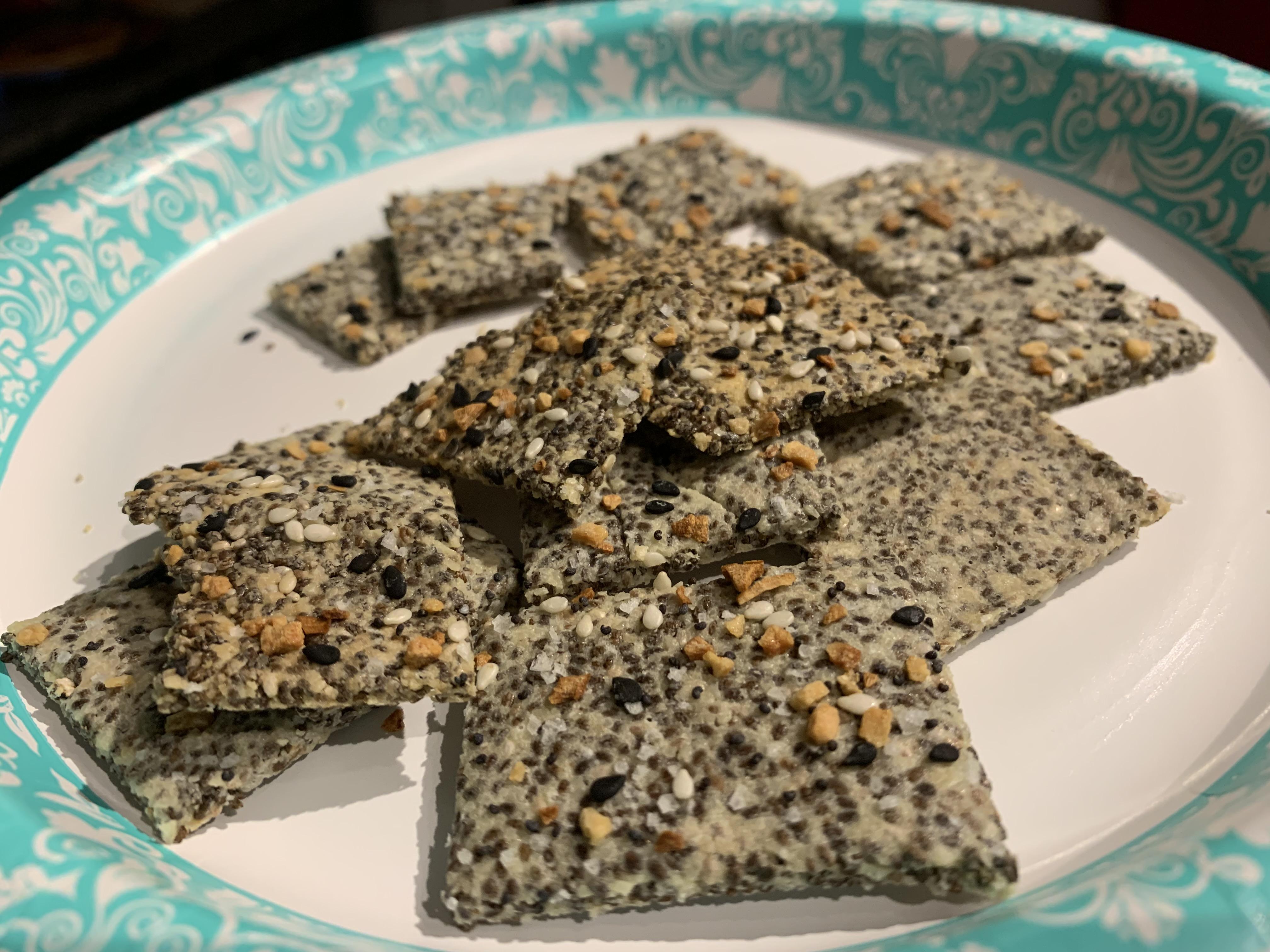 Easy chia seed crackers r/ketorecipes