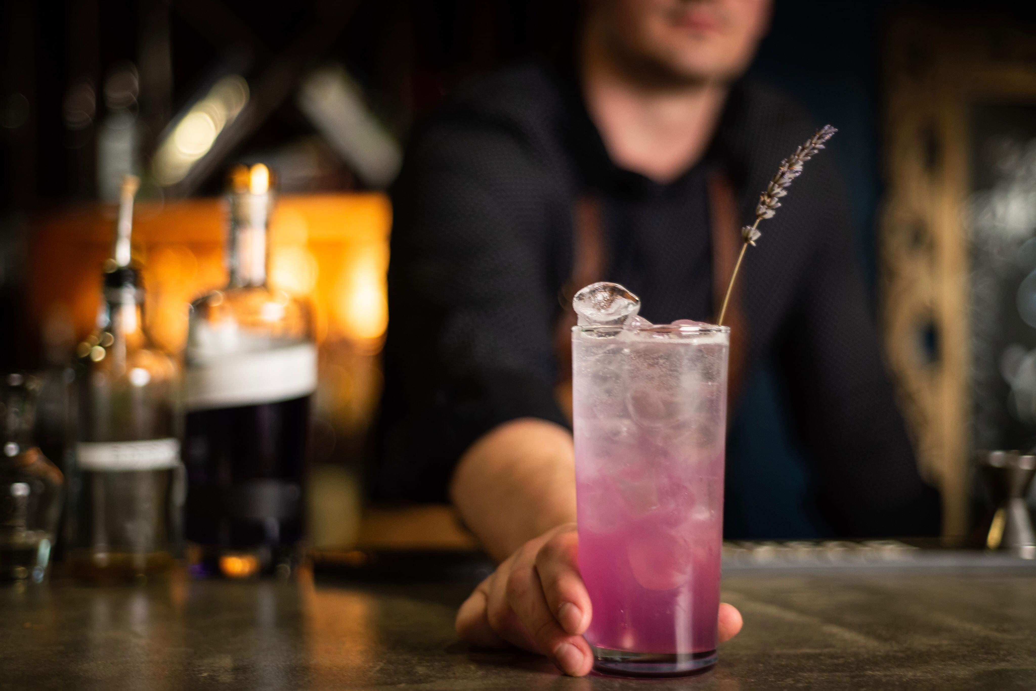 The Queen Victoria A little twist on the Tom Collins with more floral