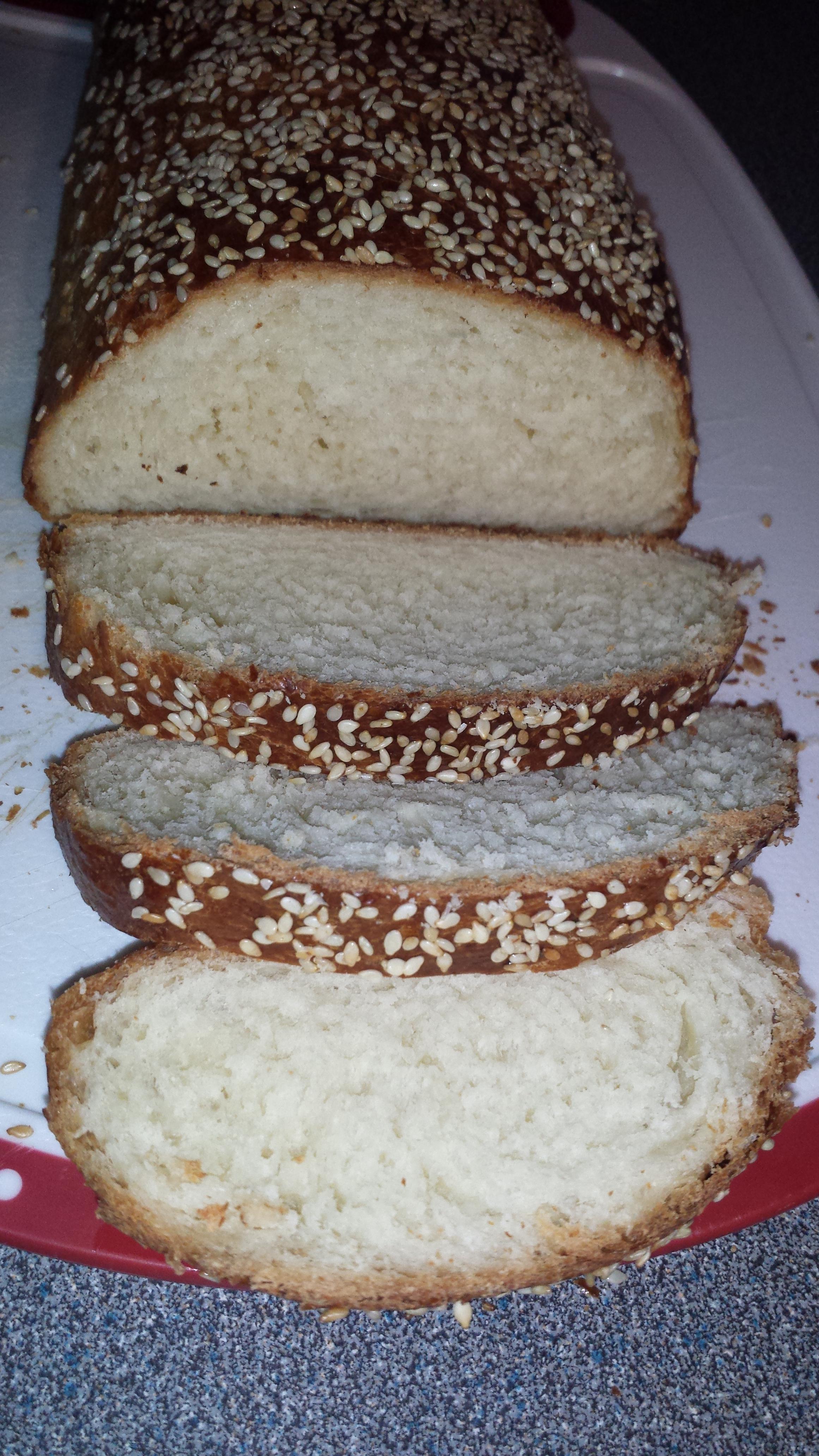 LOOK AT MY CHILD! First time ever making bread. Simple no