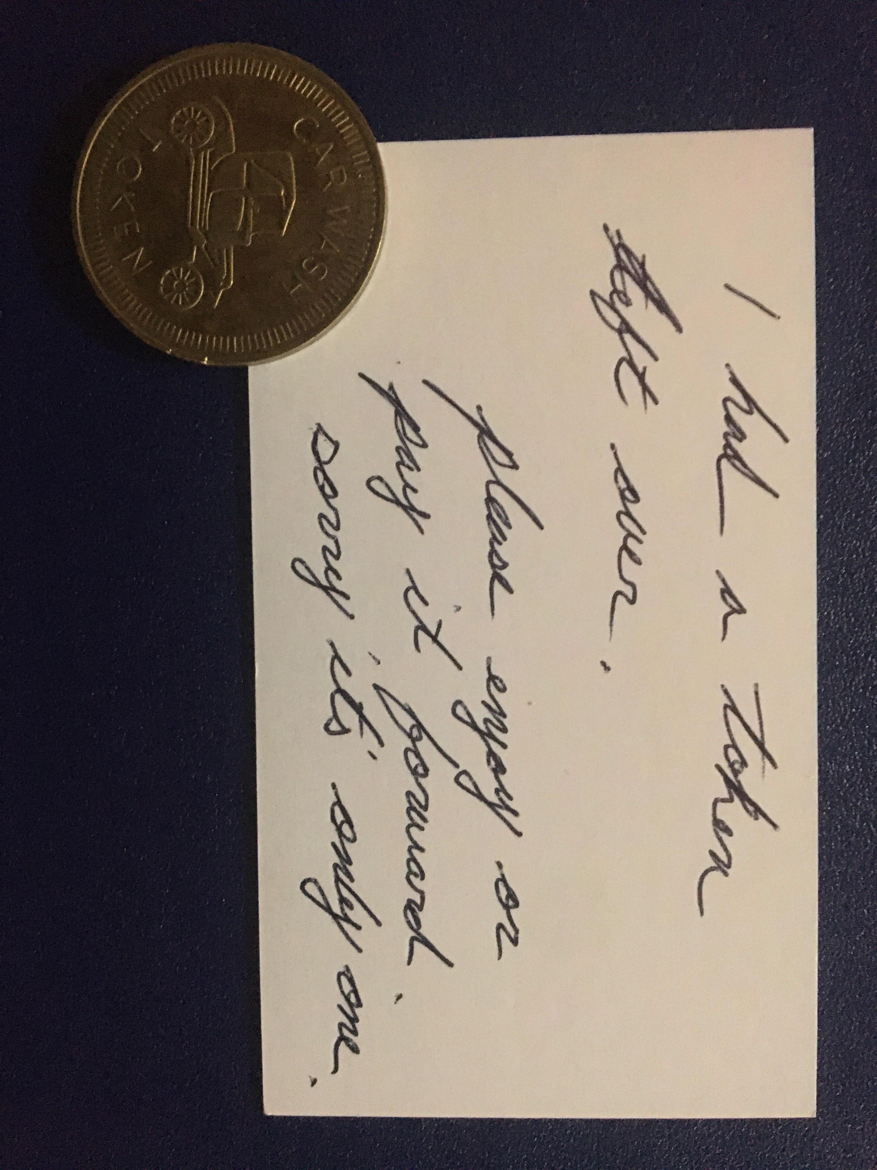 Found left on top the box at Hughes car wash r/Edmonton