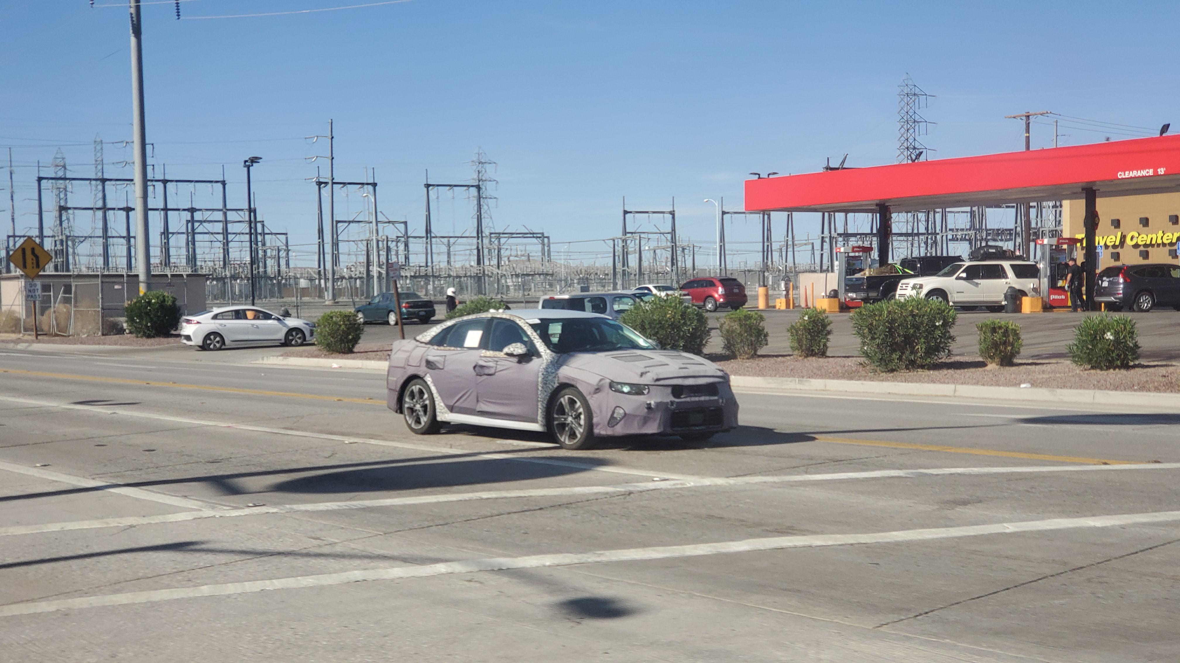 Spotted near Victorville, CA. New Dodge Charger possibly