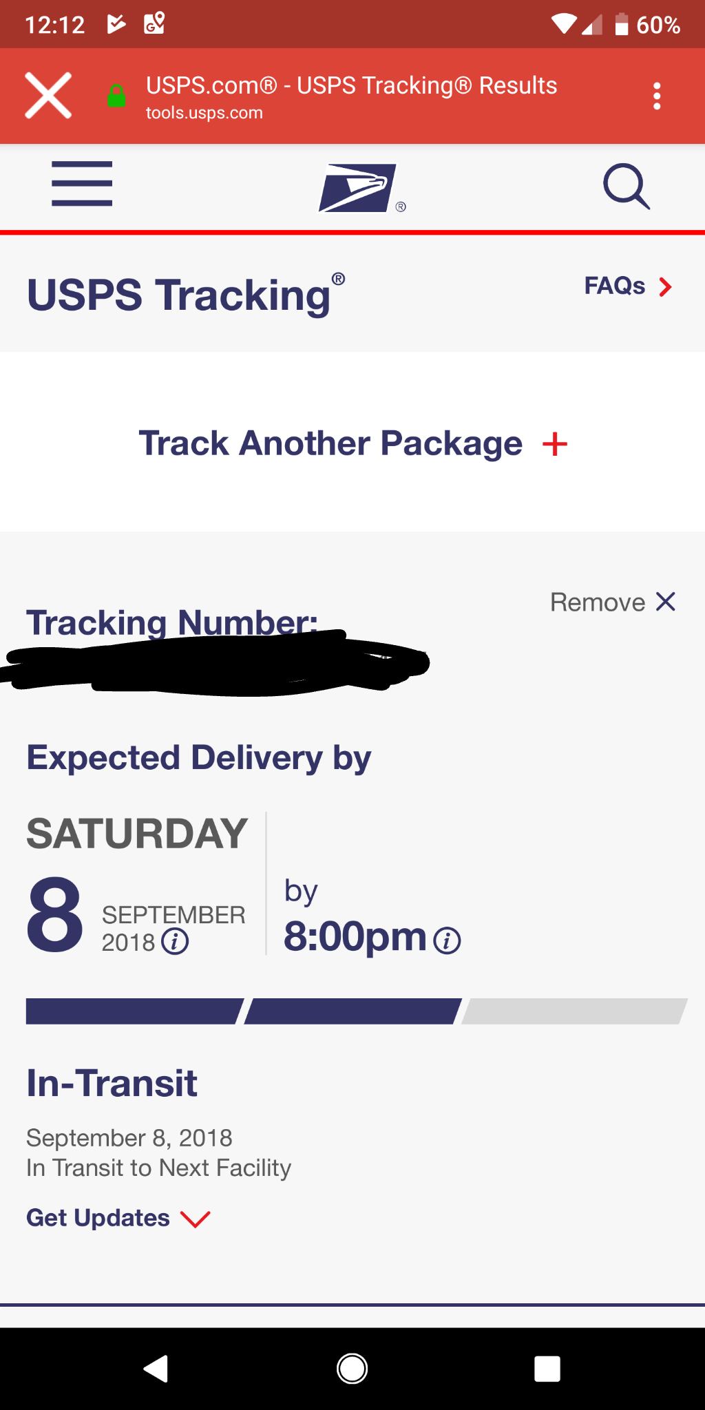 When you order a package with Saturday delivery and its late and you