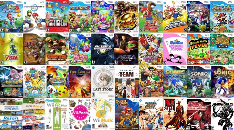 Here Are Just Some Wii Exclusives! r/wii