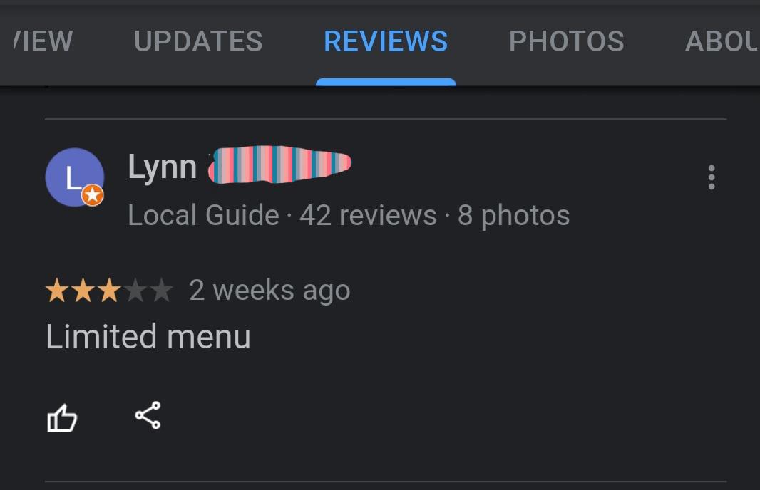 Restaurants struggle with low sales, limited menus, limited hrs to stay