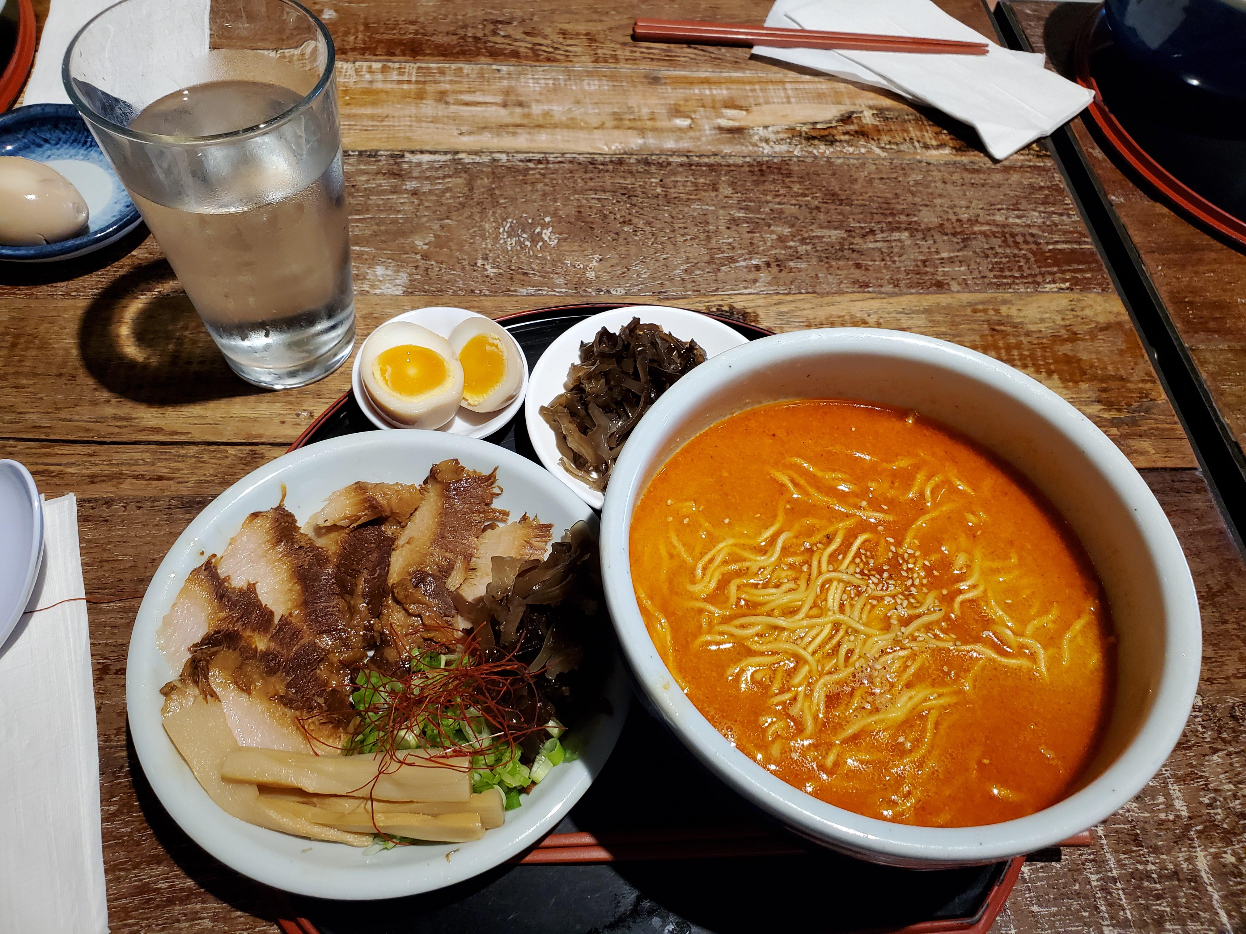 Toroniku Kara Miso Ramen from Hokkaido Ramen Santouka r/ramen