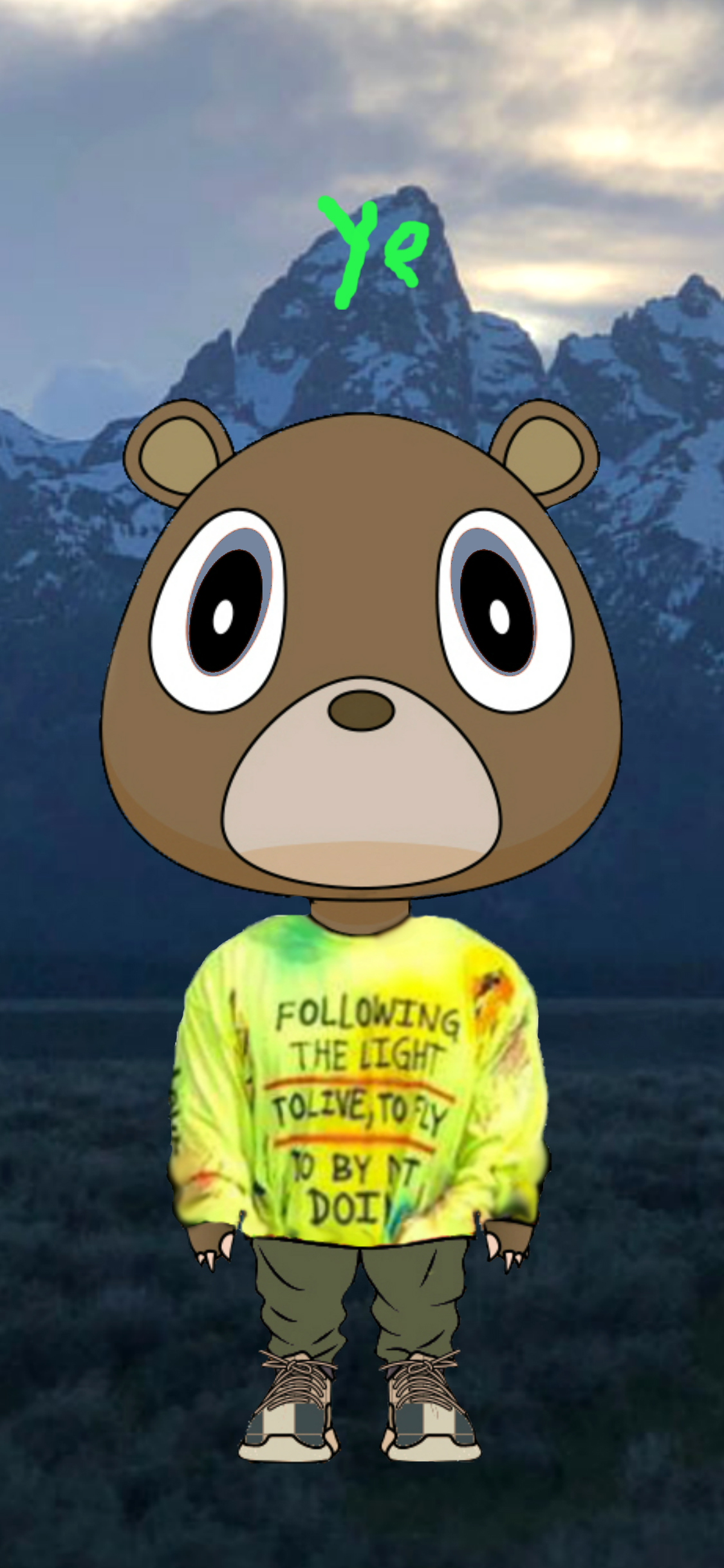 Kanye West Bear Wallpaper Iphone