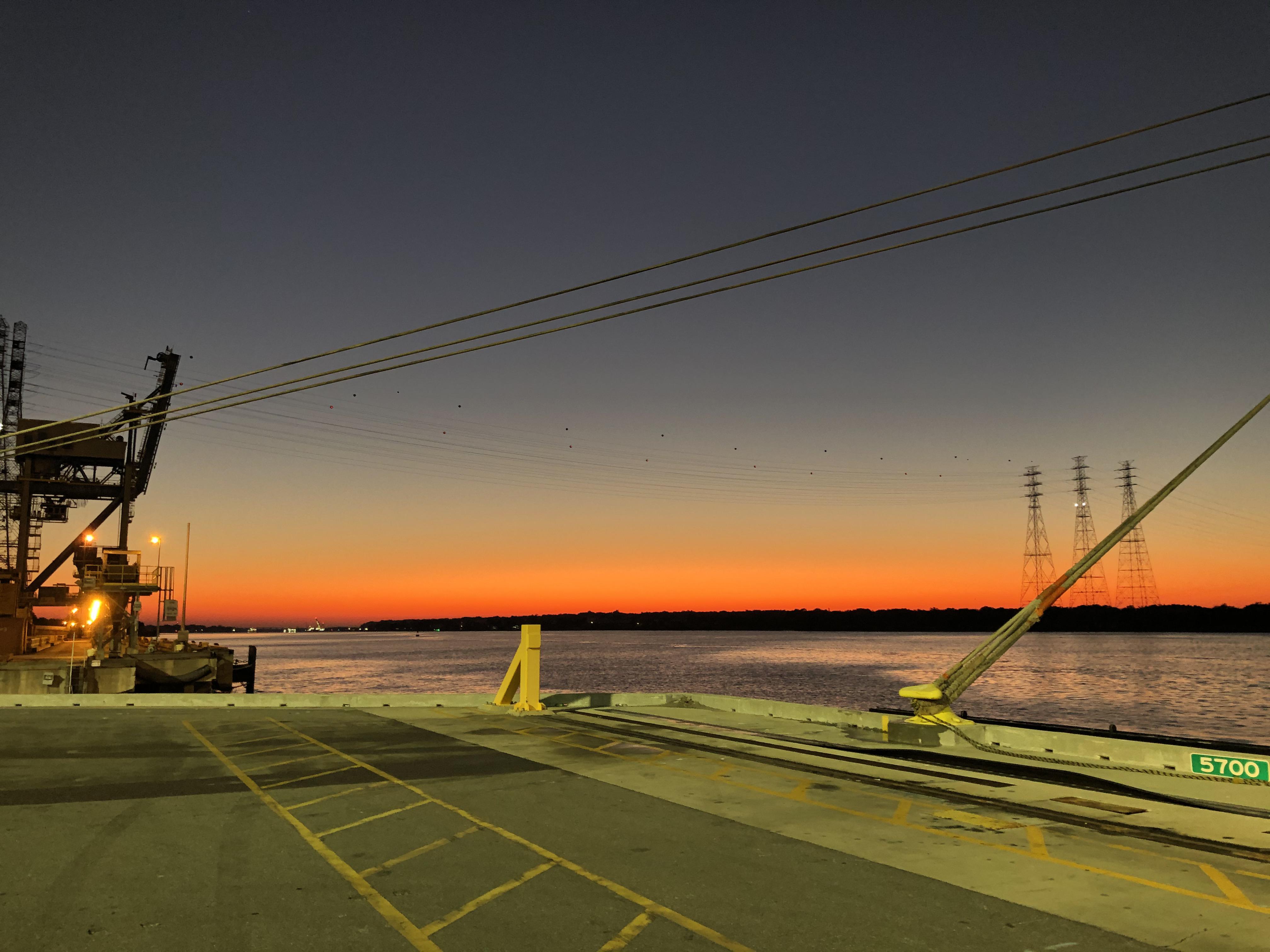 I see your sunset on the river from yesterday and raise you a sunrise