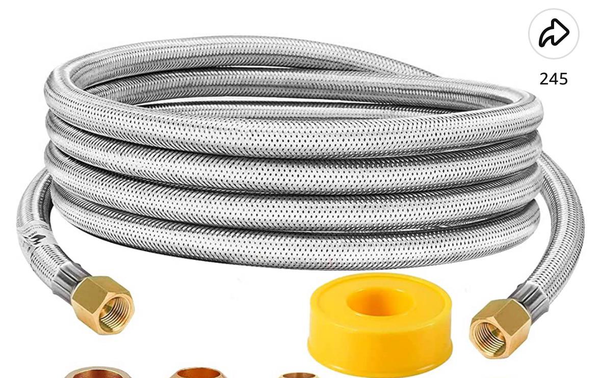 Gas dryer line r/Plumbing