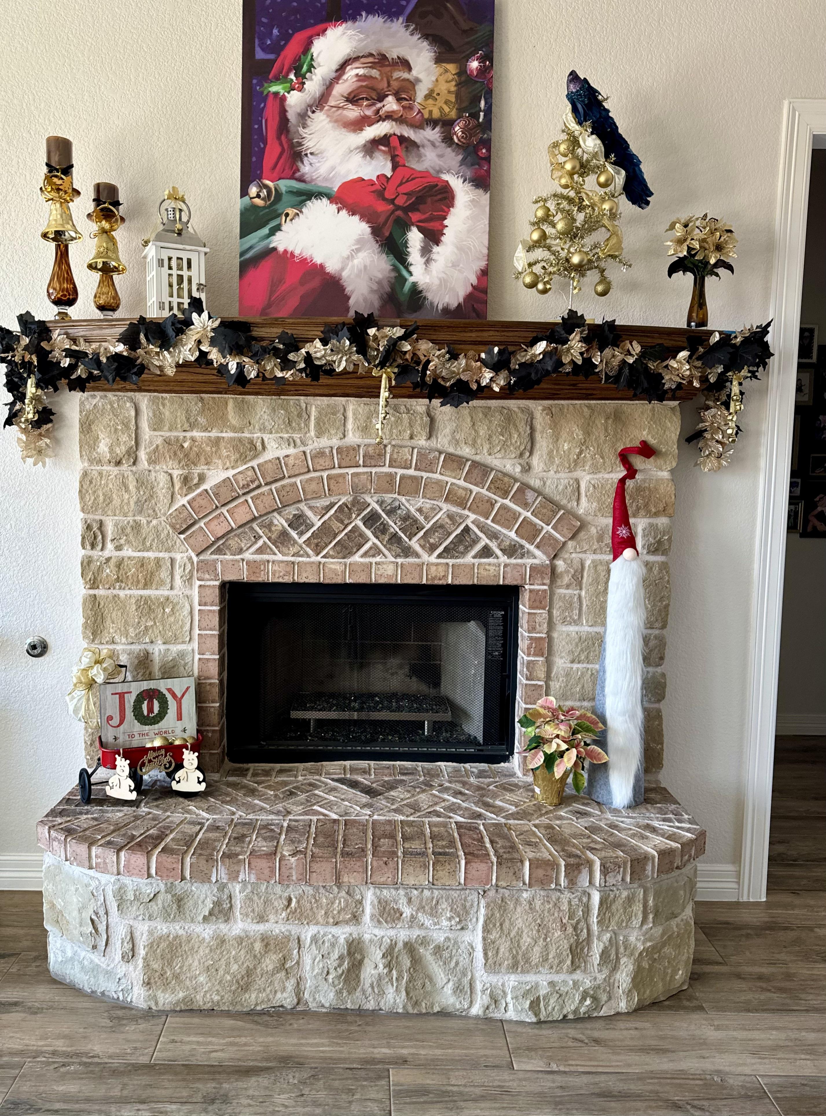 Large Santa Picture From Kirklands r/ChristmasDecorating