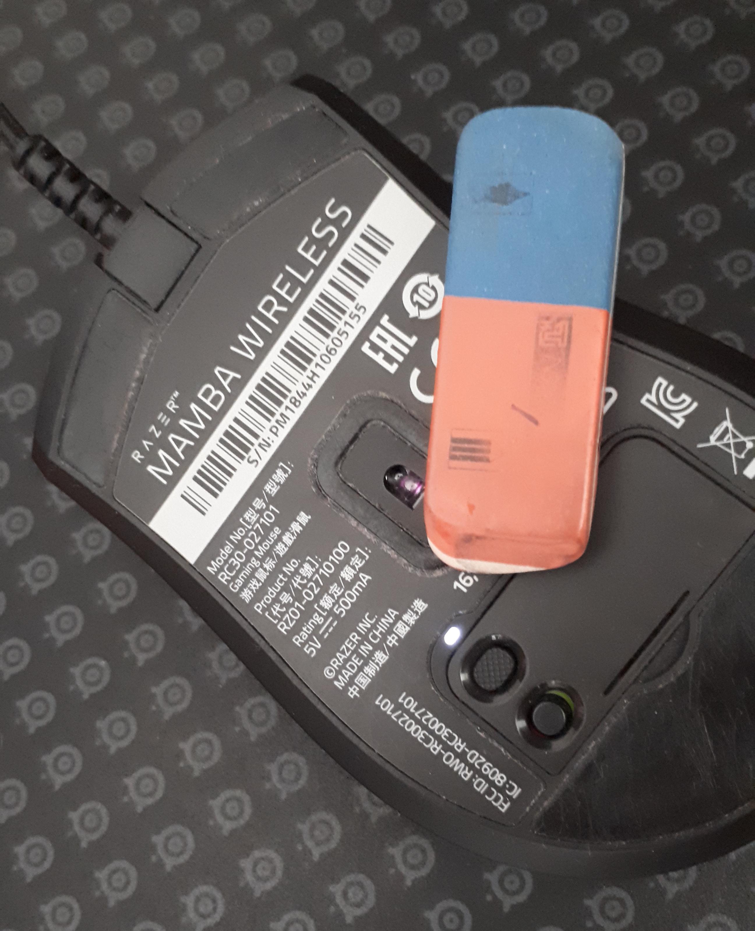 [lifehacks] The bottom of your mouse is scratching on your table