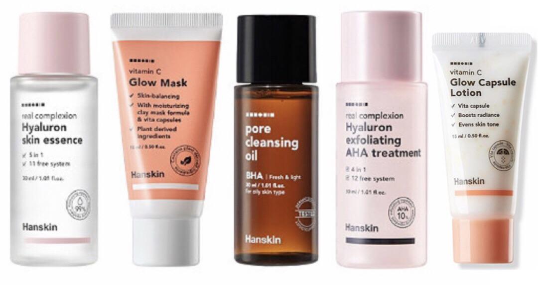 ULTA + Hanskin Free Vit C Glow Capsule Lotion Sample with Any Hanskin