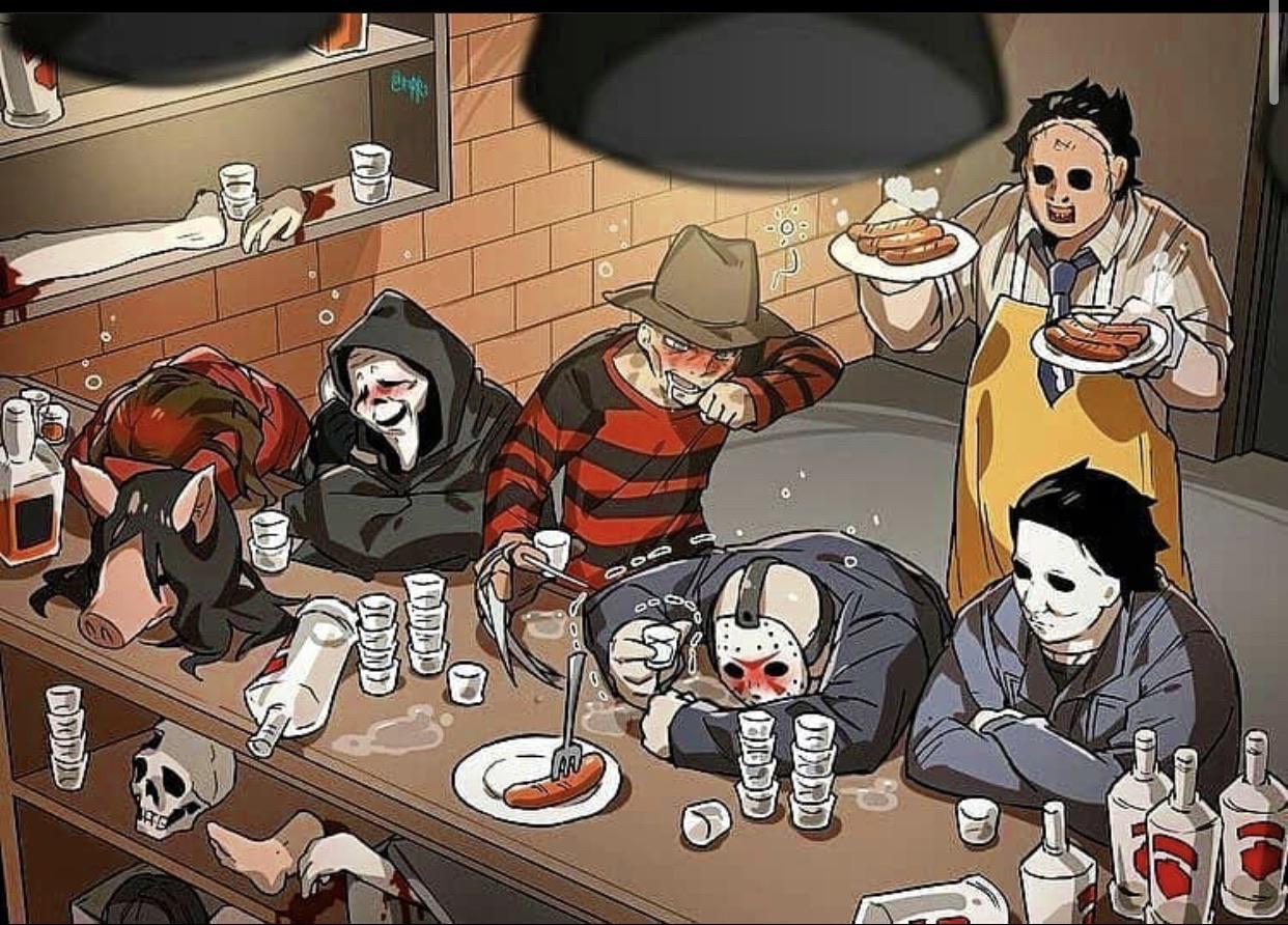 The best dinner party’s Horror_Movies