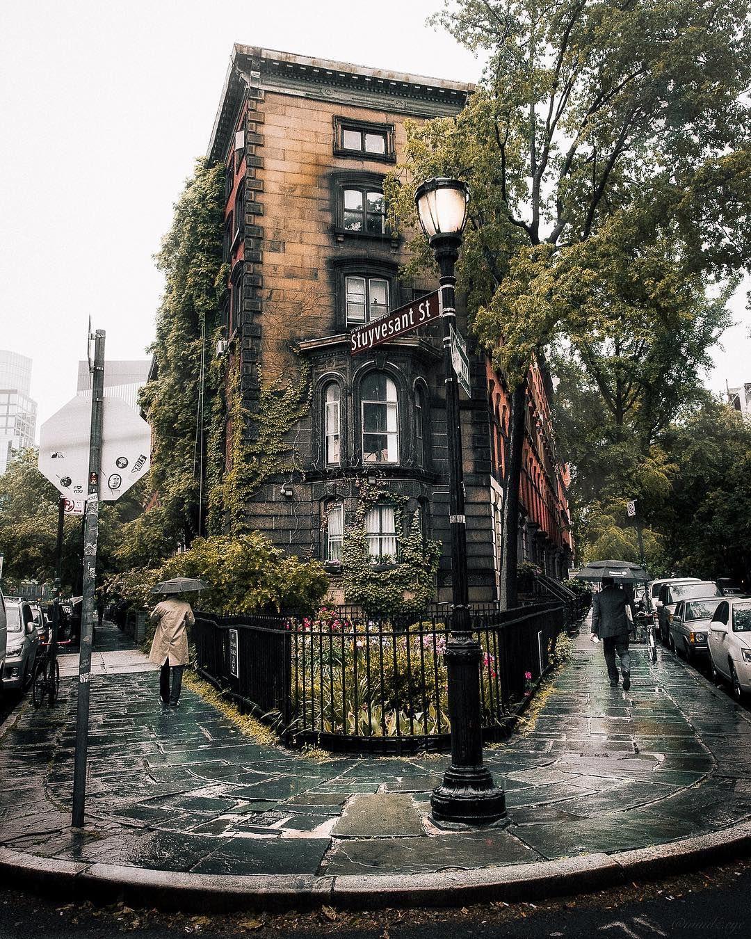 Stuyvesant Street, one of the oldest streets in the New York City