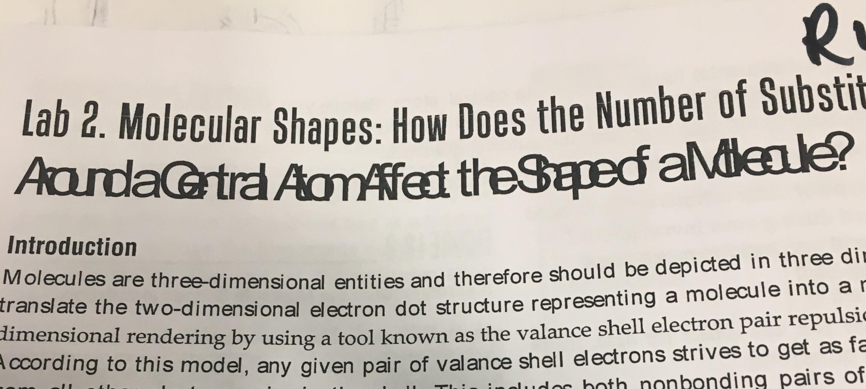 My Chemistry lab paper... r/keming