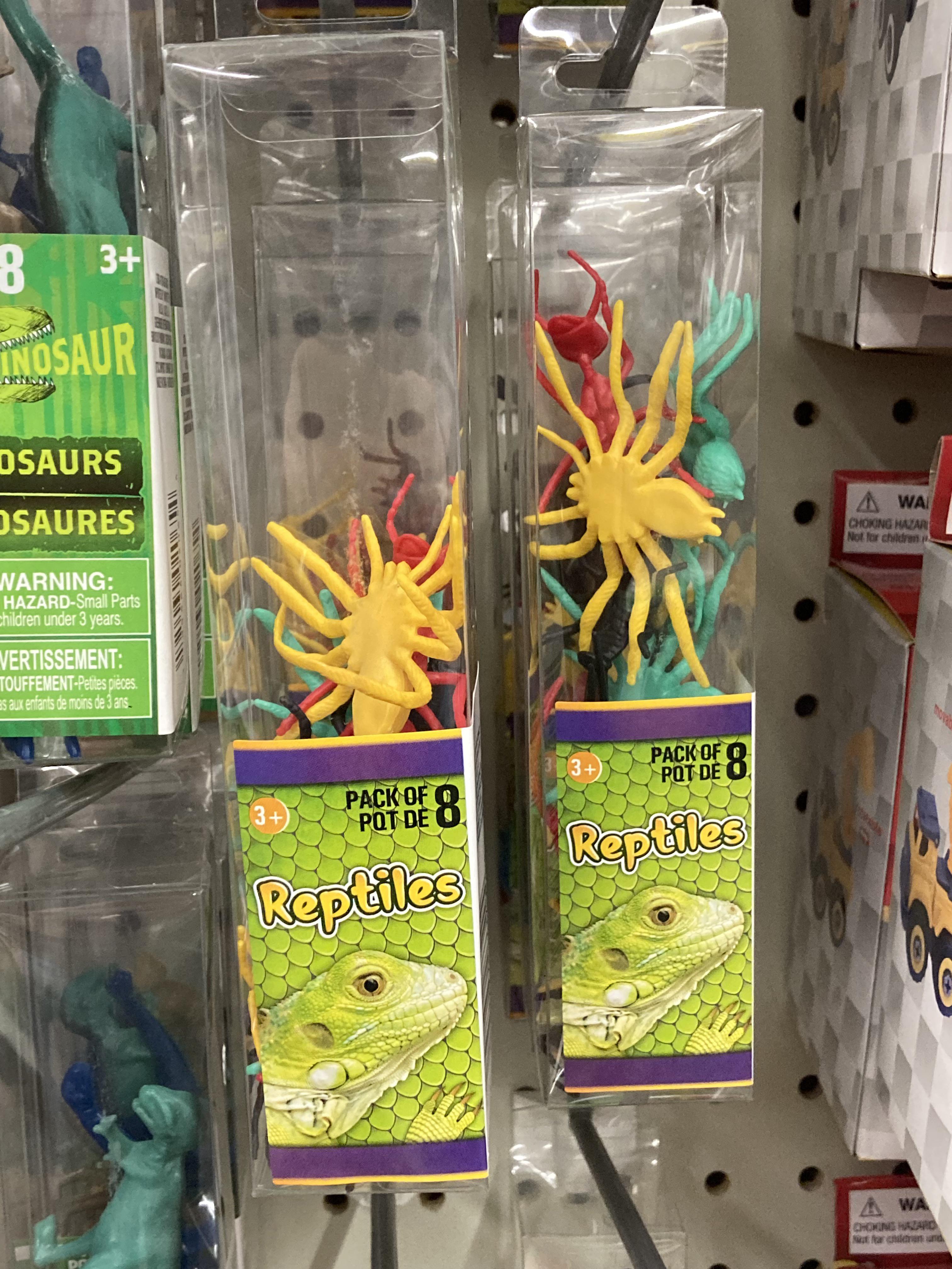 These toy ‘reptiles’ I found at the dollar store today r/pics