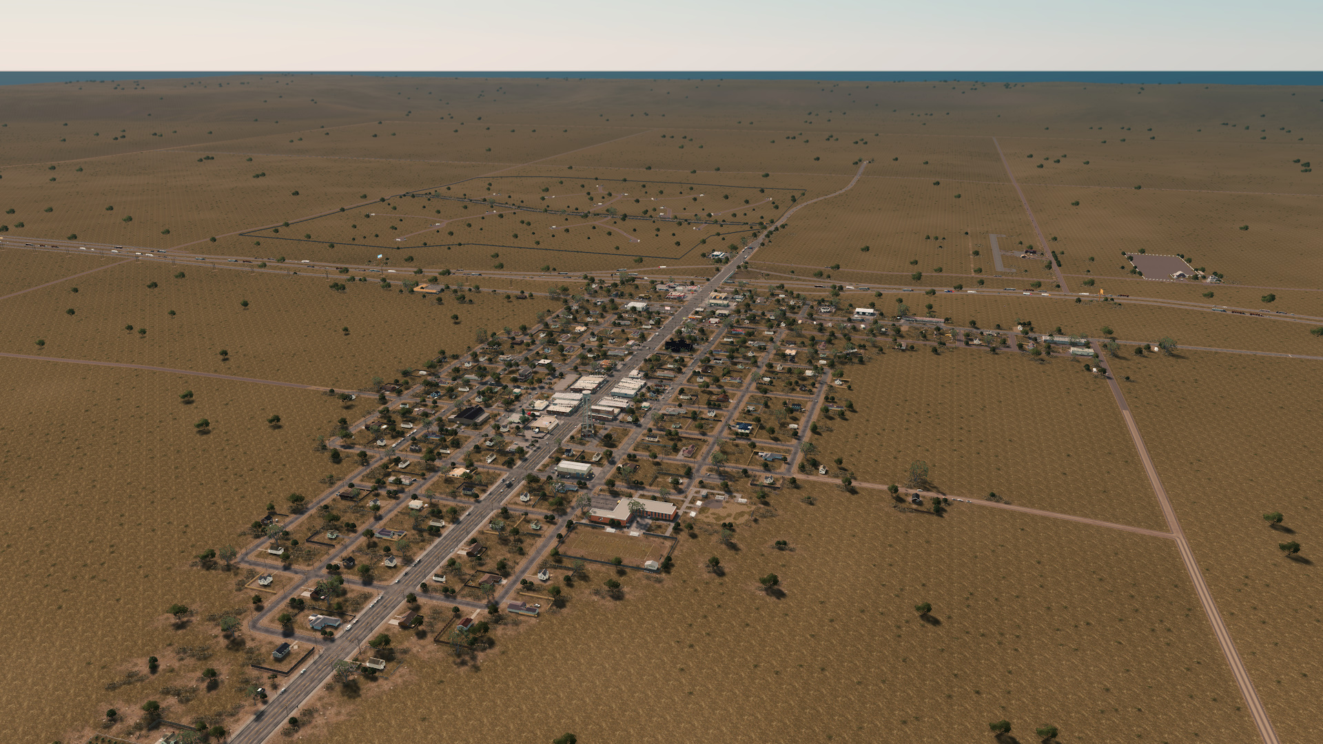 Complete Rural Texas Town r/CitiesSkylines