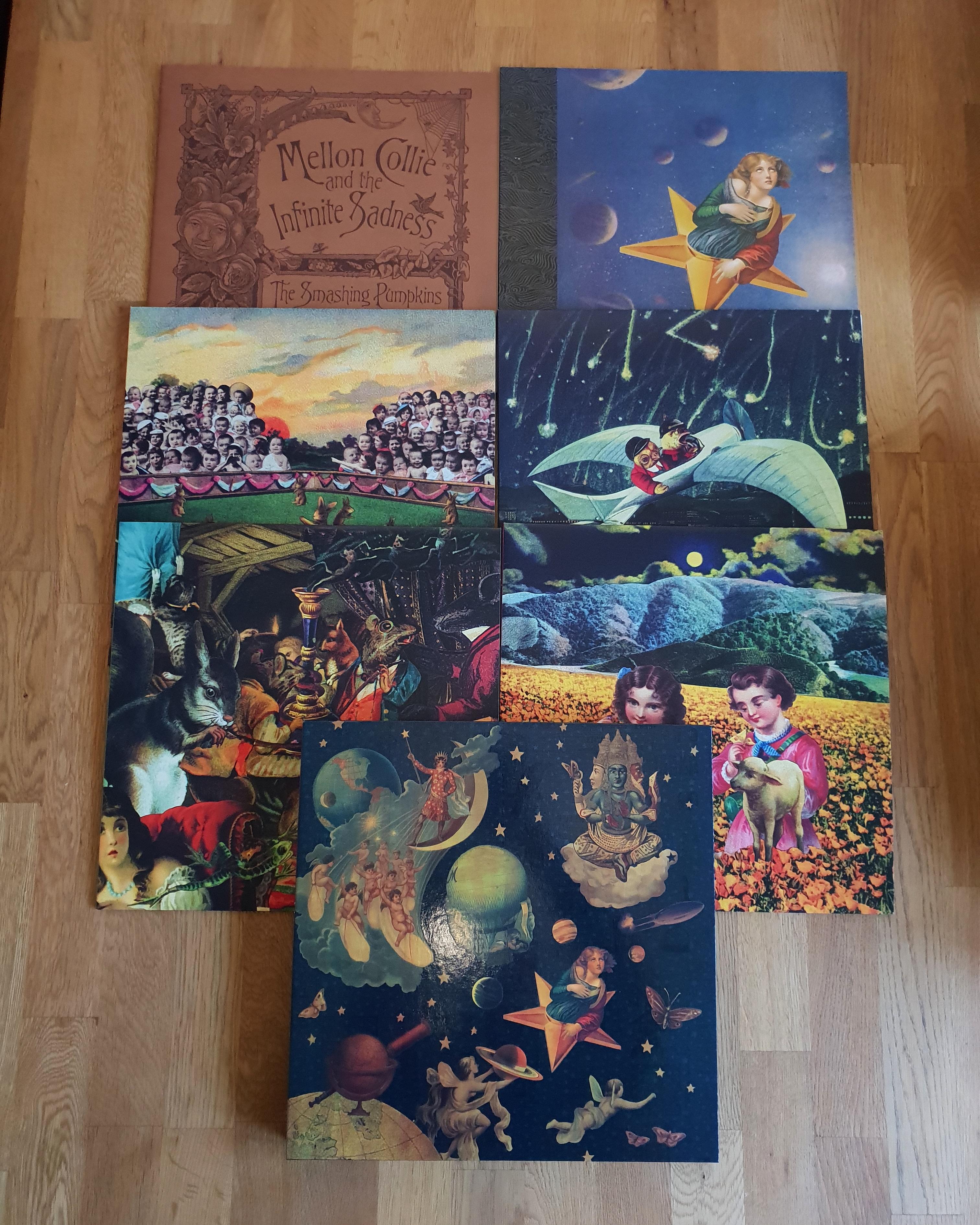 Finally broke and picked up the Mellon Collie vinyl. r/SmashingPumpkins