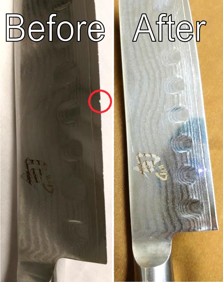 I run Houston Knife Sharpening. I respond immediately to